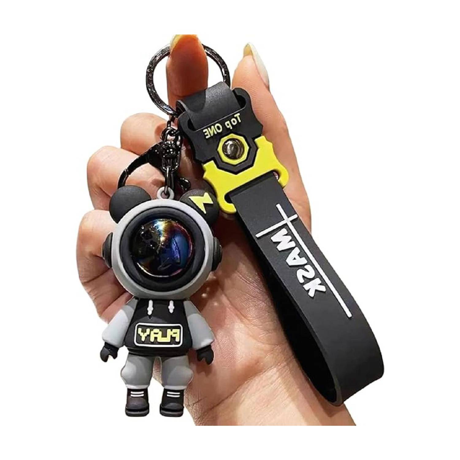 Filsfa Astronaut Pilot Bear Strap Keychain - Image 1