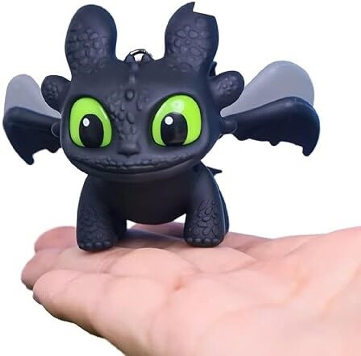 Image of MSVTRADESS Night Fury Dragon with Light Key Chain