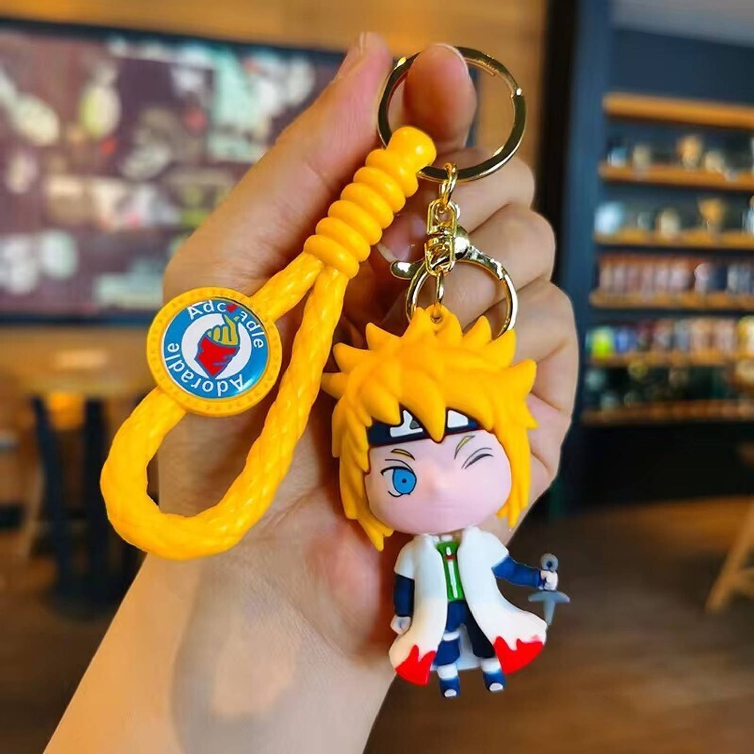 サプライ・アクセサリ・グッズ minato AnimeKeychain Minato Namikaze Keychain | Anime Merch | Keychain