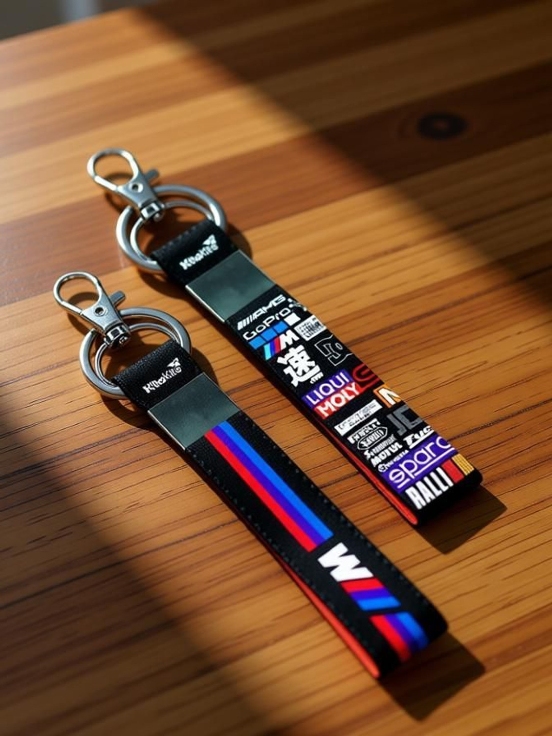 Image of KitoKite Racing Combo for Car & Bike Lovers | Pack of 2 Key Chain