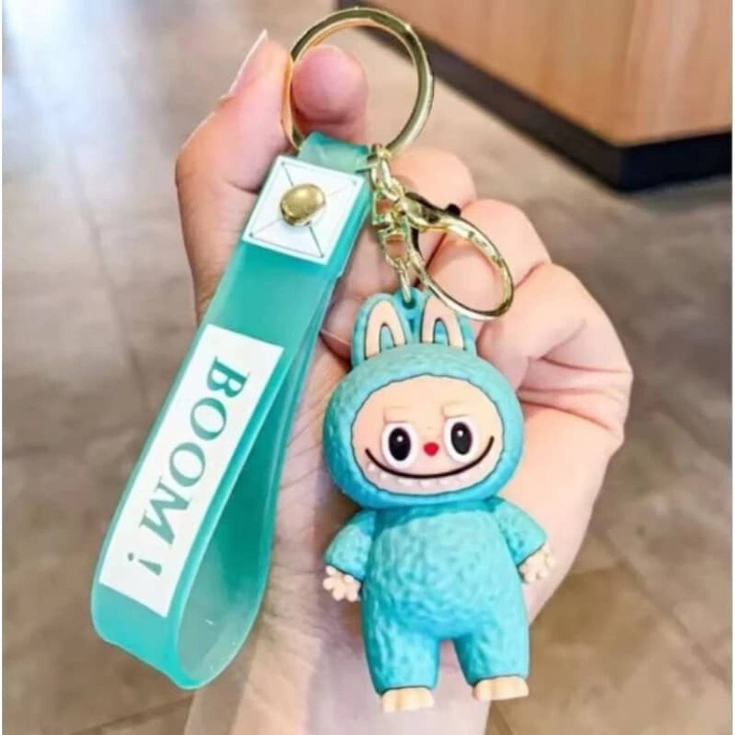 Jdp Novelty 3D Figure Famous Character Doll Keychain with Rubber