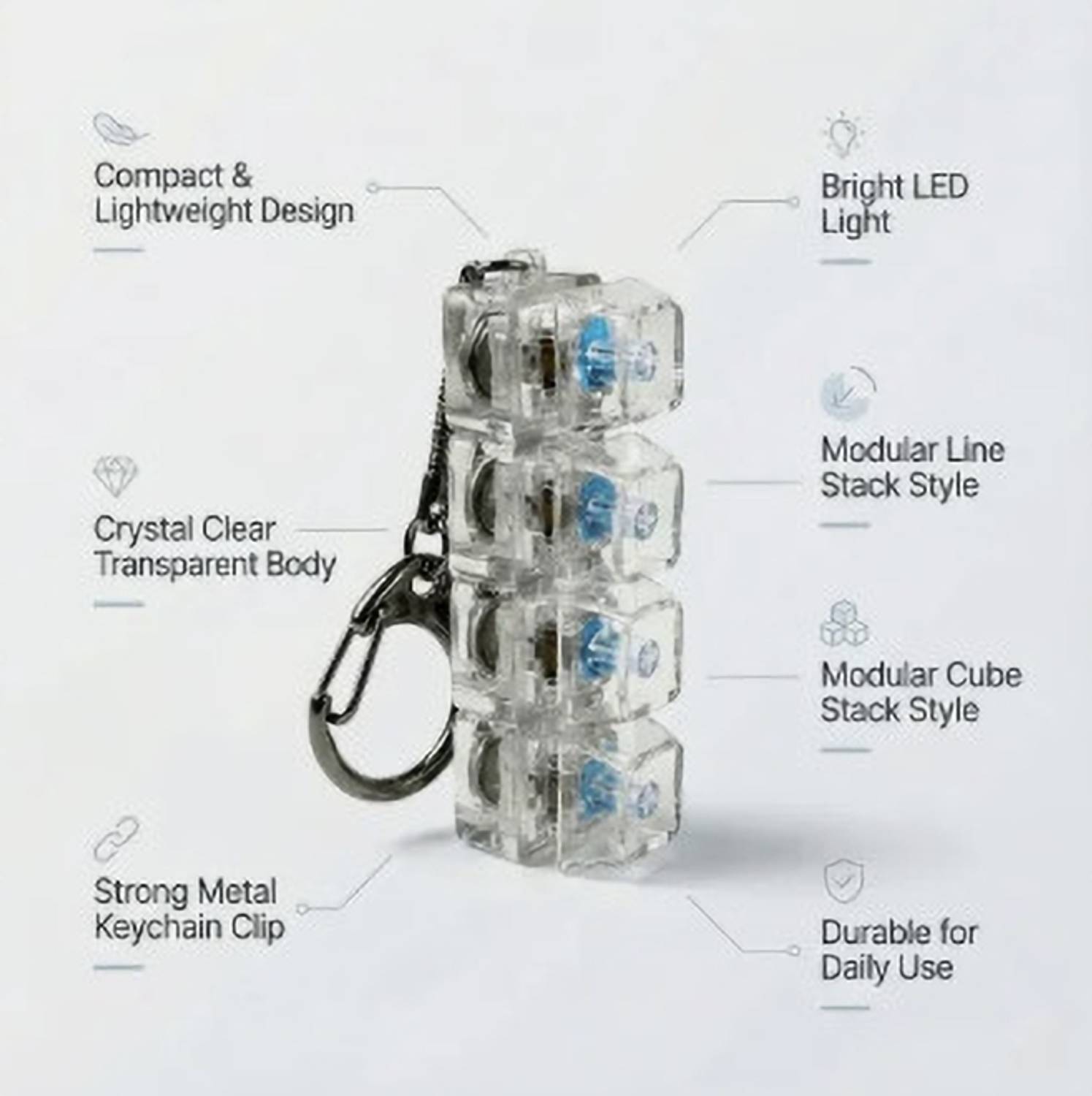 WOXX Keyboard Clicker Key Chain - Image 2