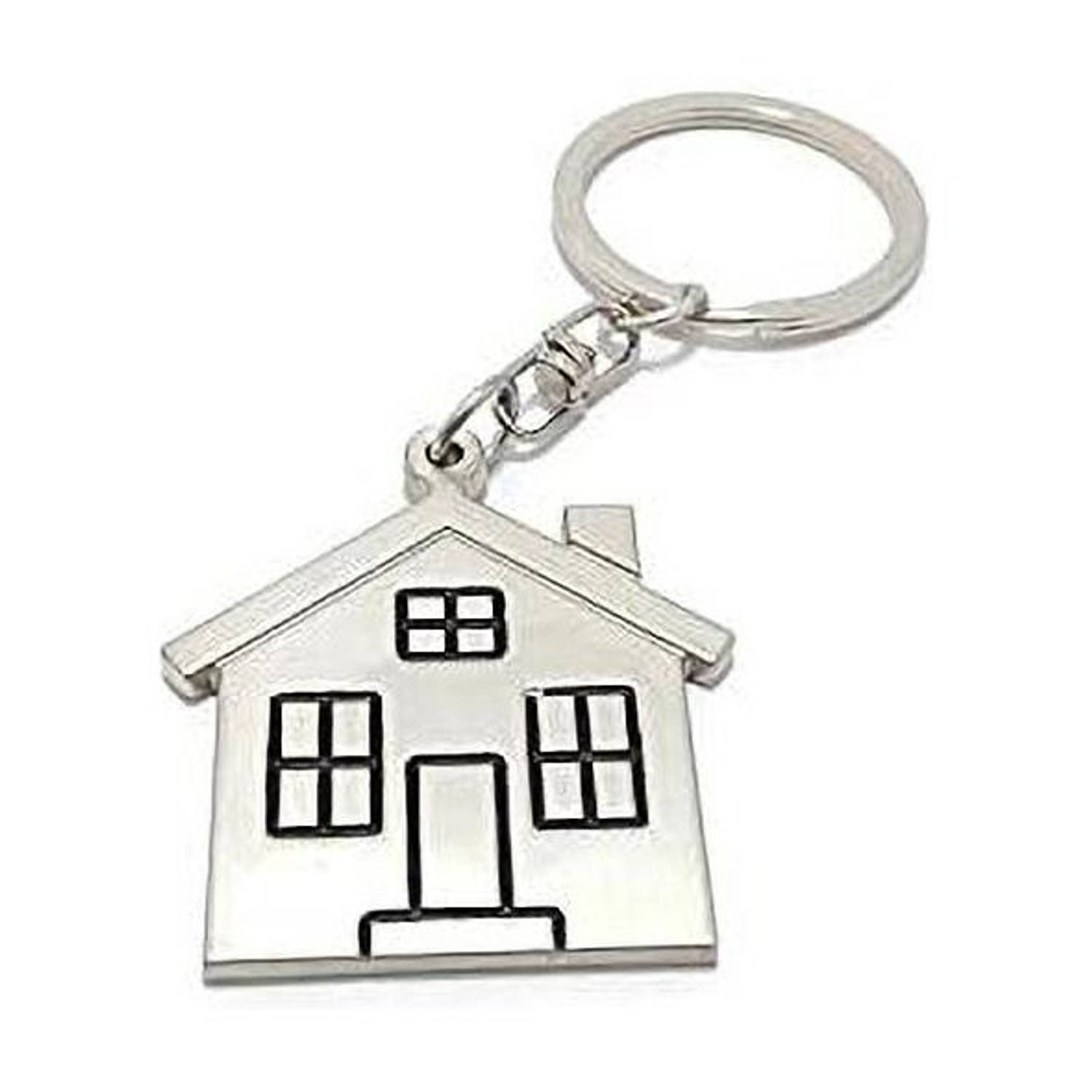 Bodytech Home Or House Metal Keychain Key Chain