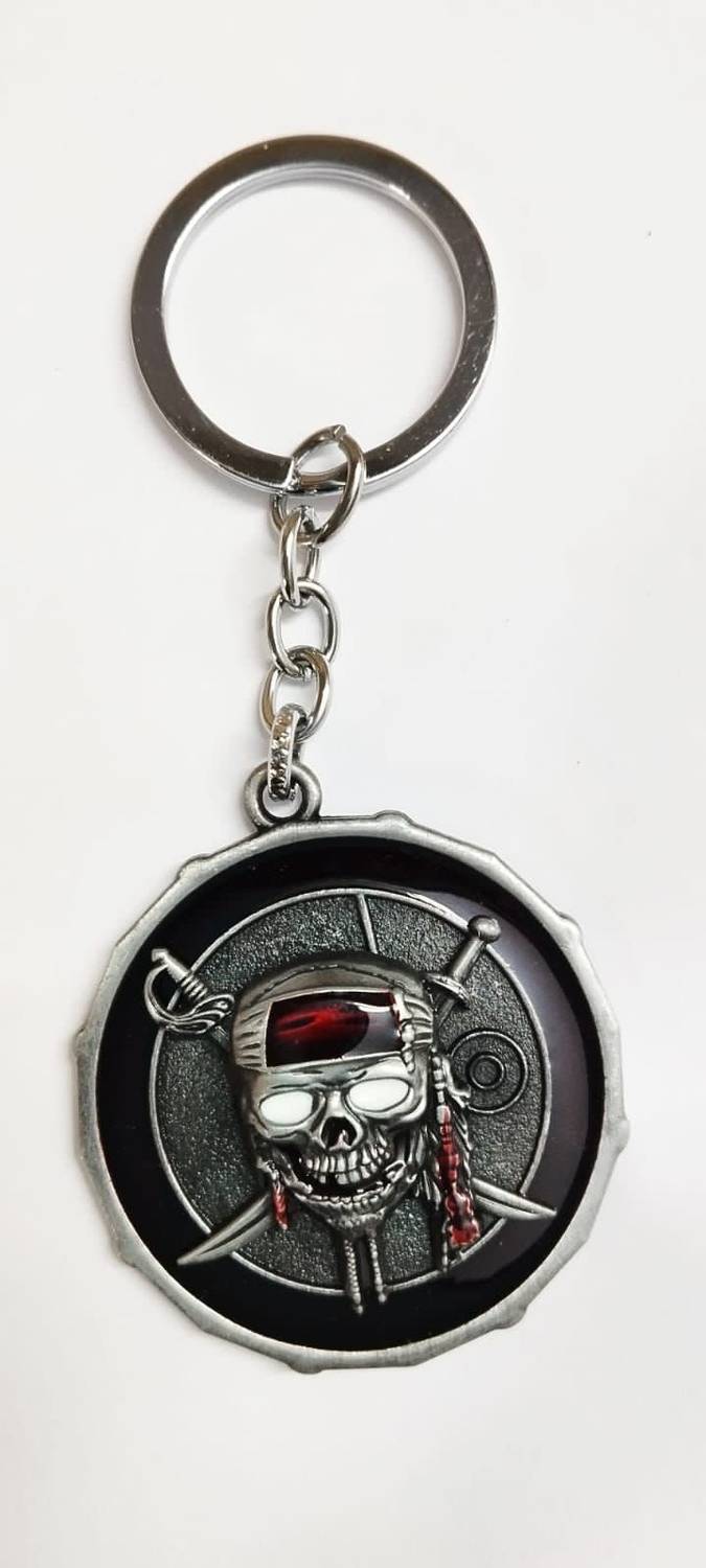 KYOP Jack Sparrow Silver Keychain - Image 1