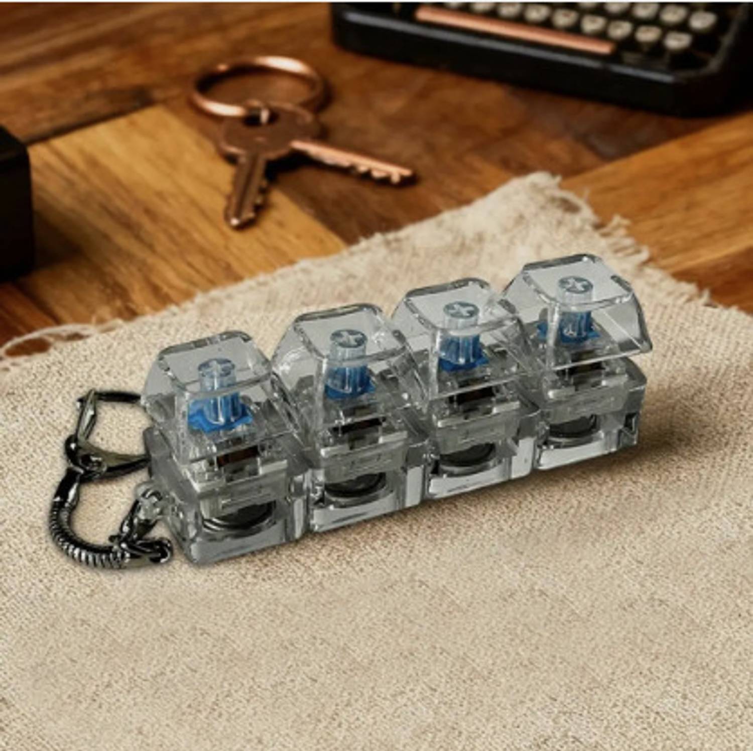 WOXX Keyboard Clicker Key Chain - Image 1