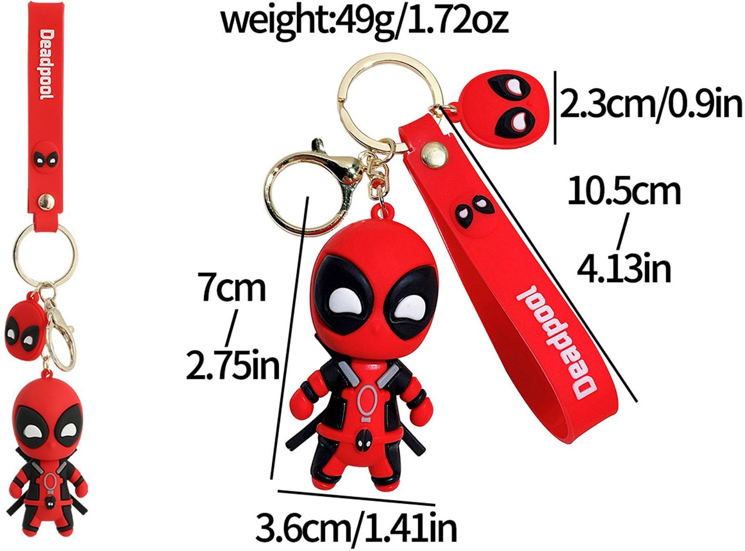 Image of madnika Deadpool Key Chain