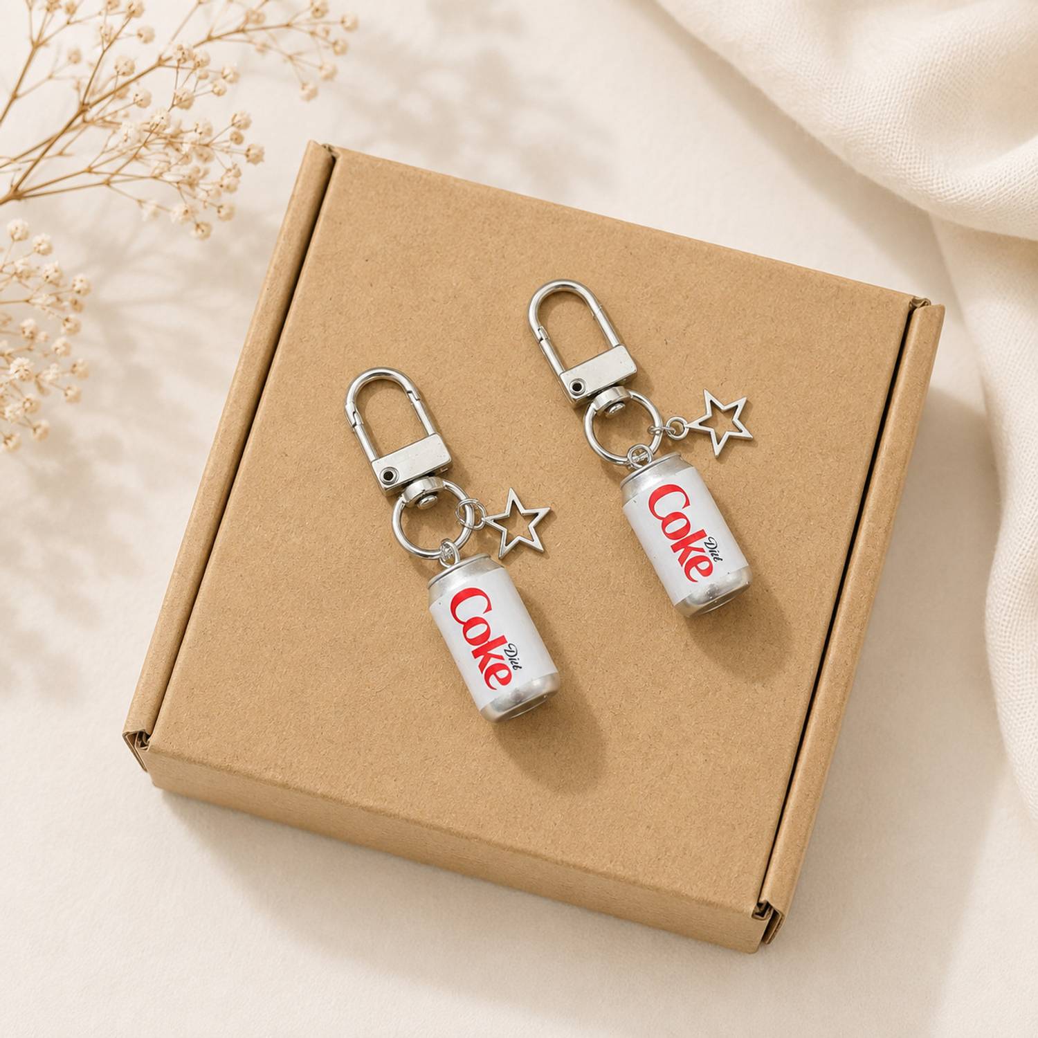 House of Trendy Treasures Diet Coke Keychains Combo - Image 1