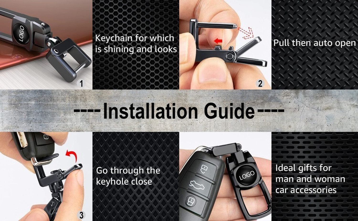 Image of NIVIZEN New Metal Keychain For Ather Bike, Key Ring Fob Accessories Key chain Key Chain