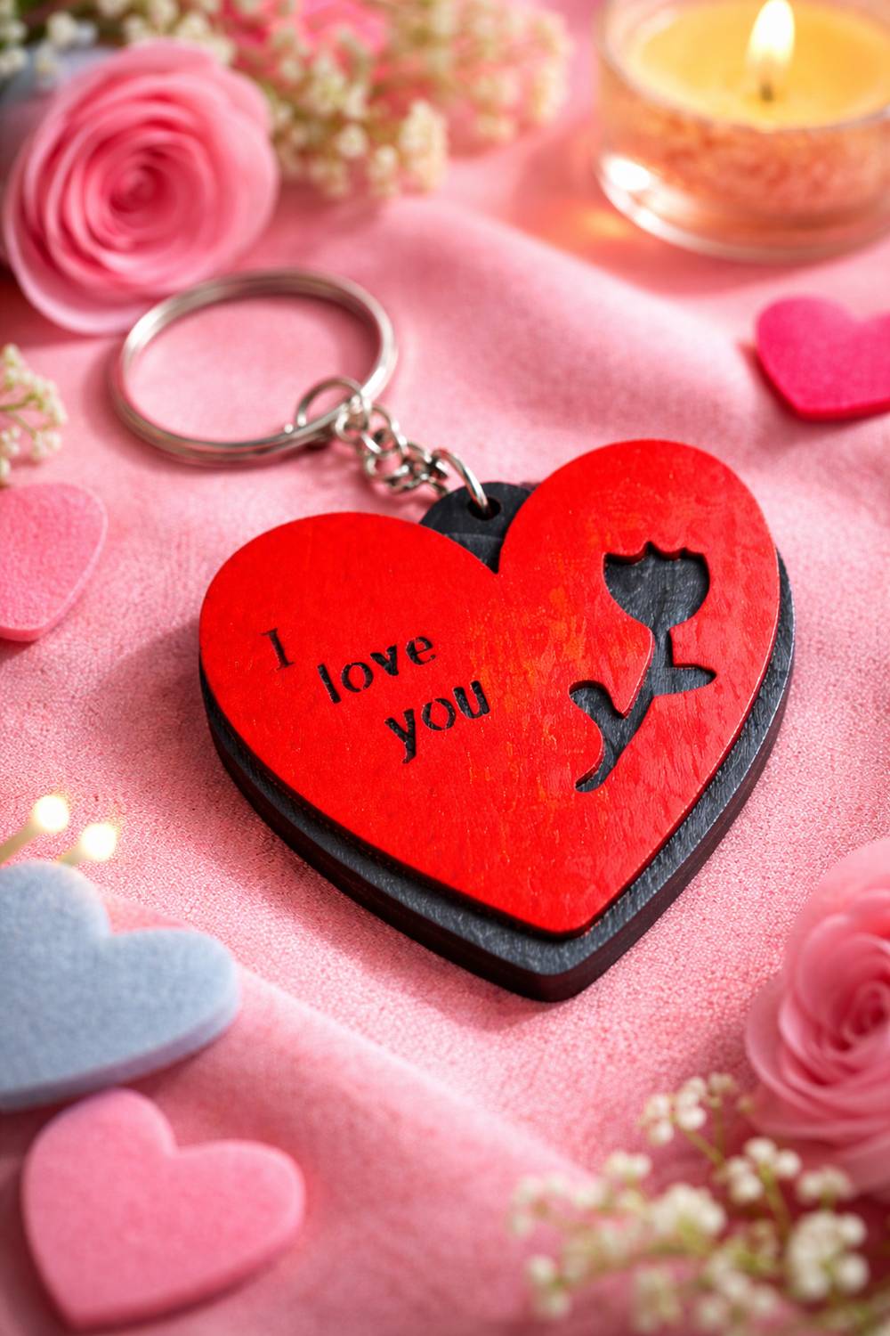 キマグレ I love you Havsol I LOVE YOU KEYCHAIN Key Chain Price in India - Buy Havsol I