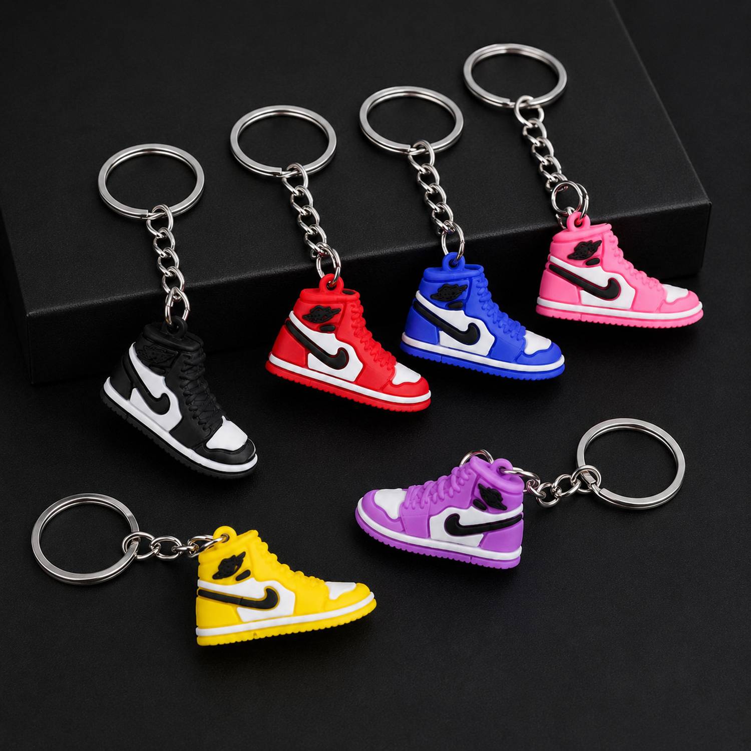 RS TRENDSS Color Pop Sneaker Keyring Set Key Chain
