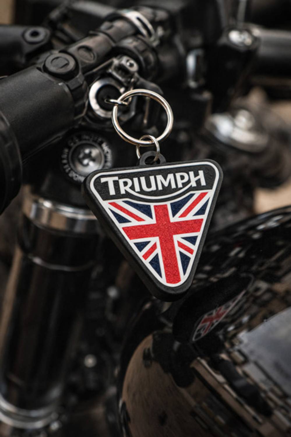 TKR triumph- rubber -triangle -keyring Key Chain Price in India