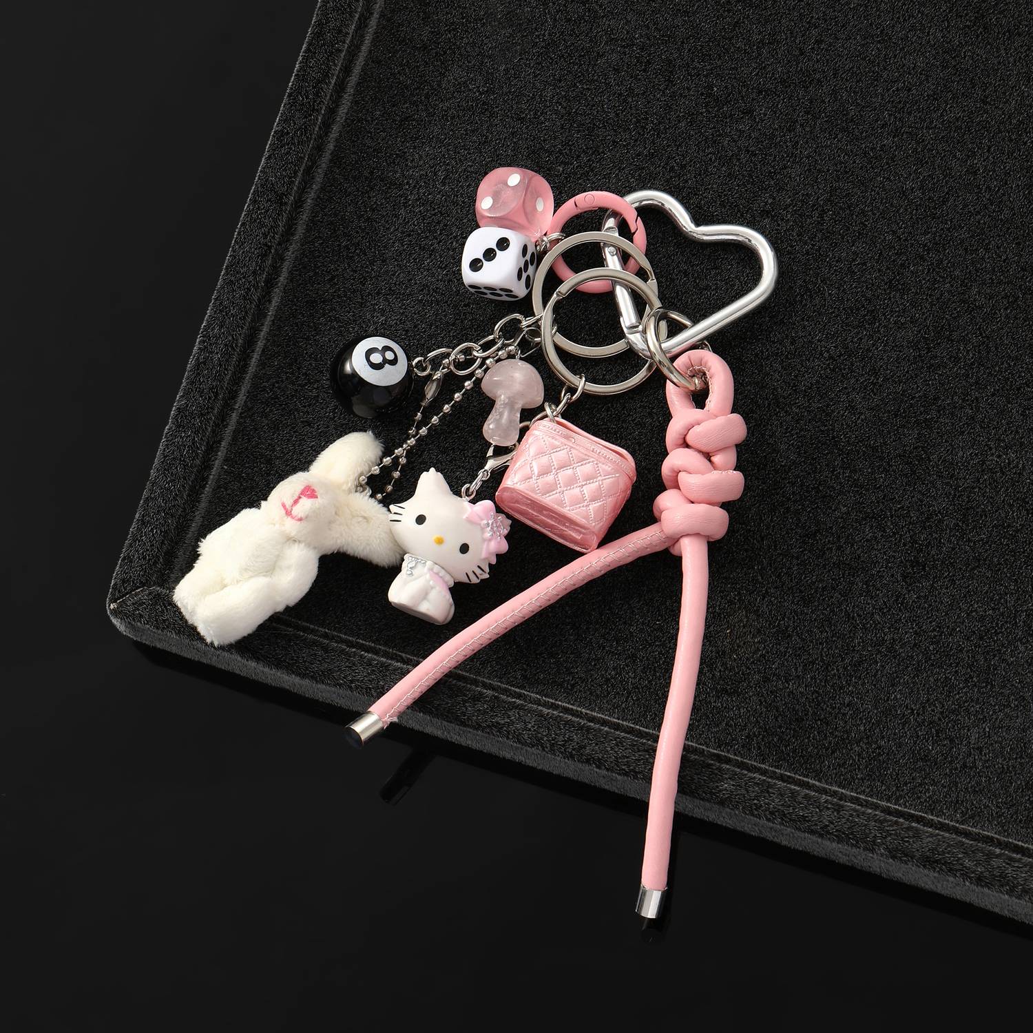 Salty Hello Kitty Mini Vanity Bag Charm & Accessories Key Chain