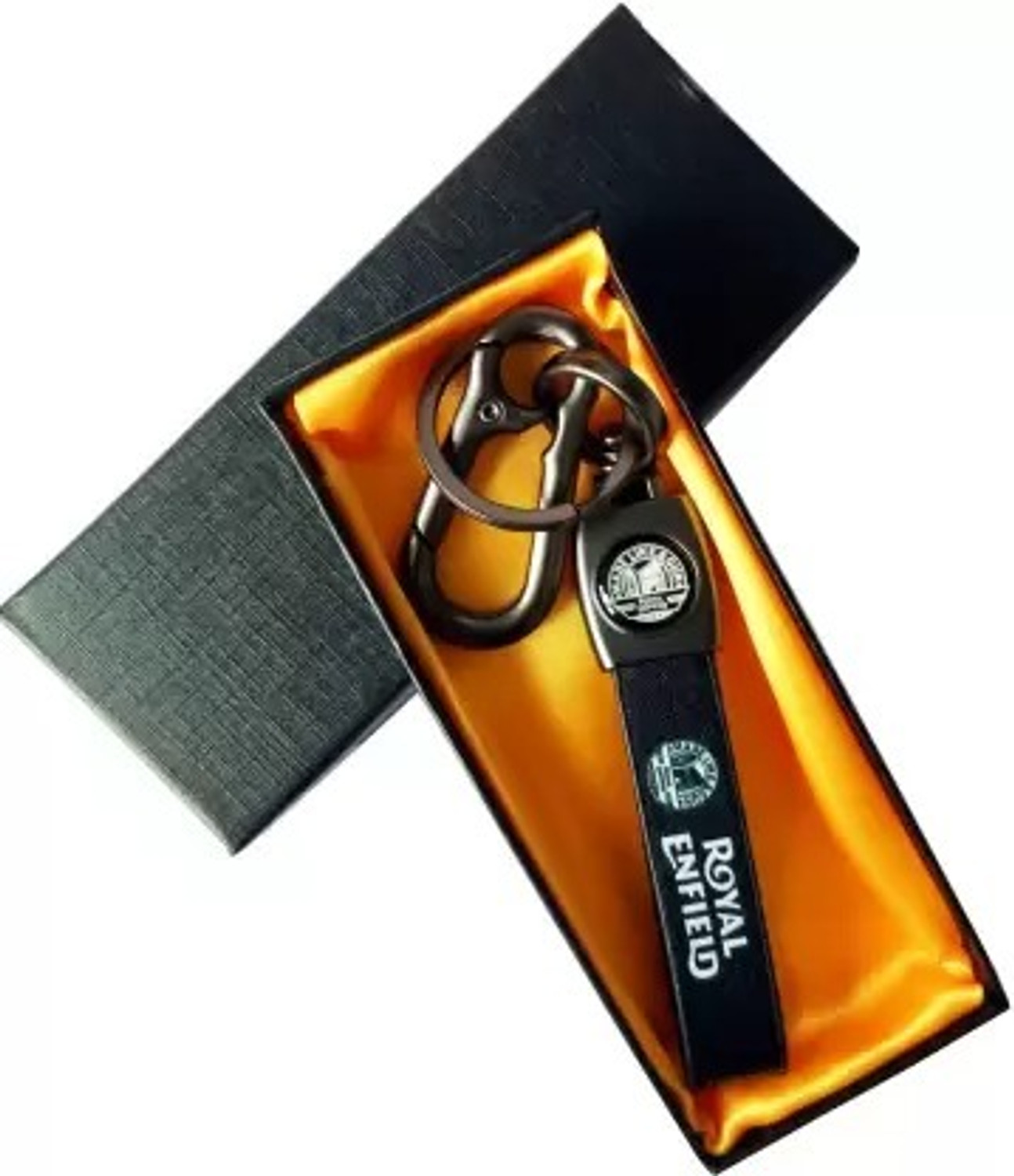 Image of Ukit Classic Bullet Bike Leather Key Chain, Keyring Two Wheeler Bike Key Ring Key Chain