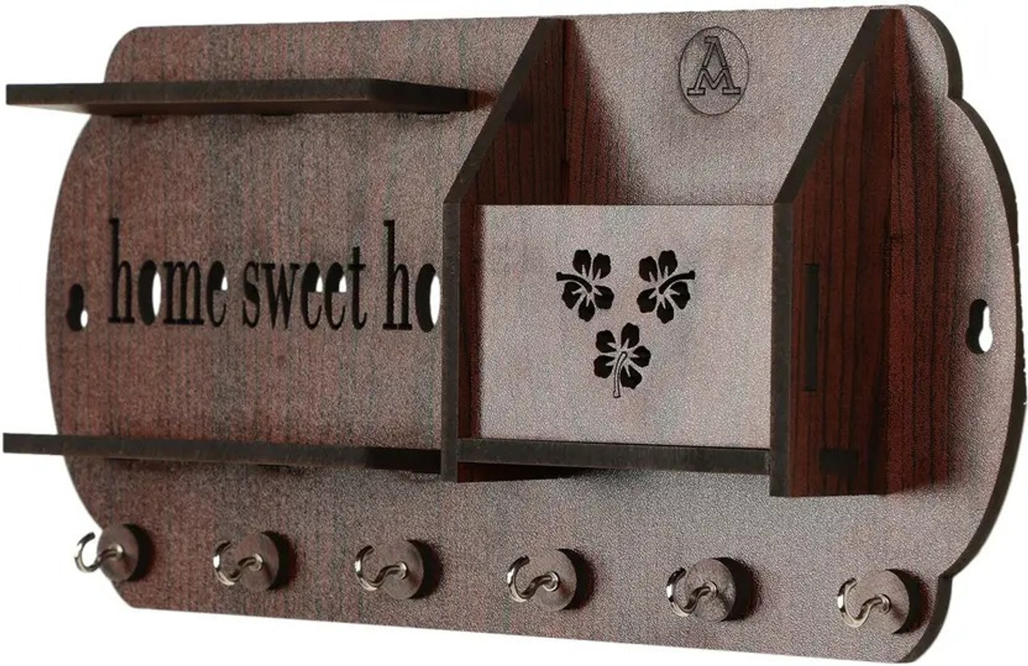 Image of FMSA4 engineering wooden fully multipurpose home decor product Wood Key Holder