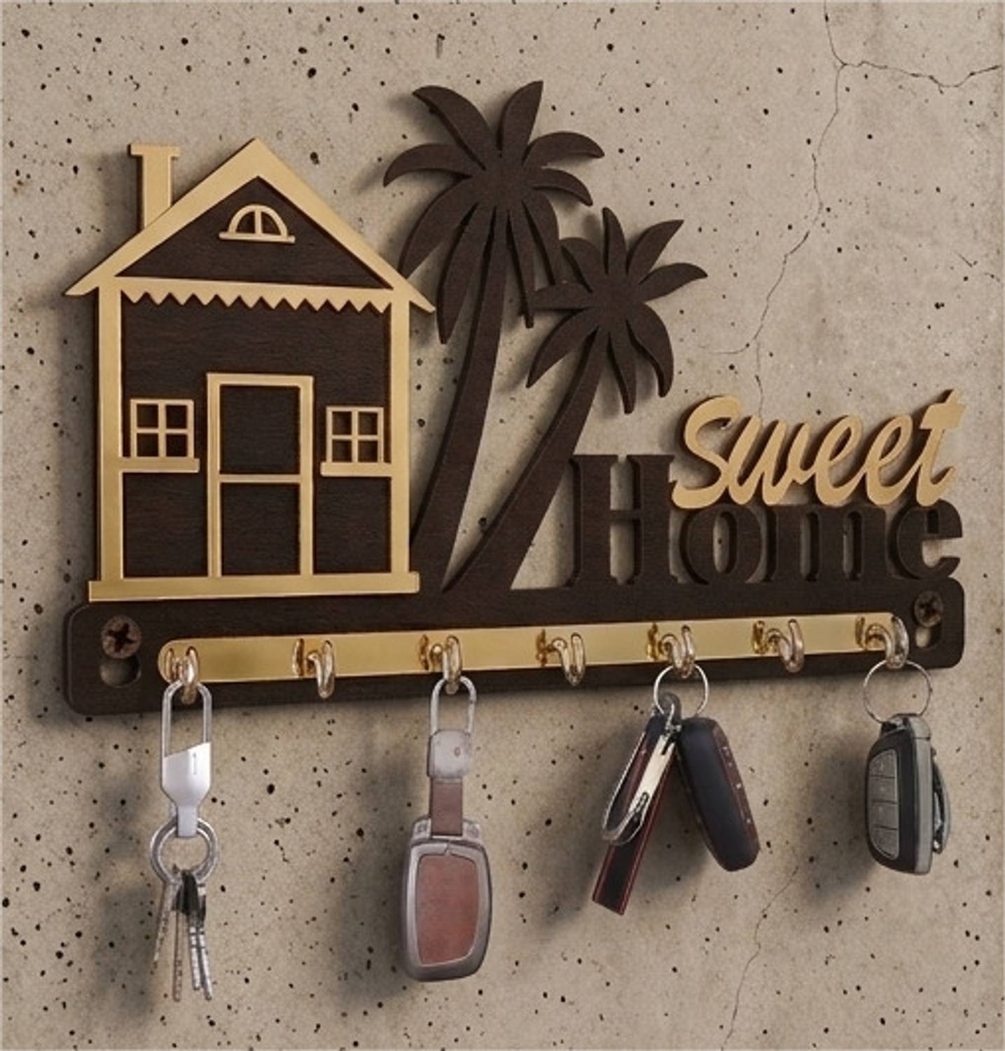 AKAAY Key Hanger for Wall Wood Key Holder