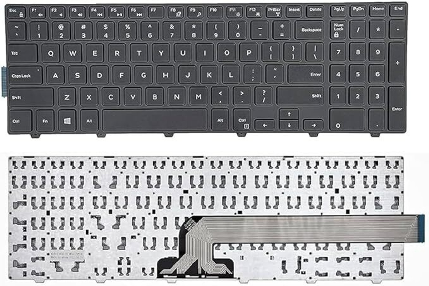 Image of Forida DL 15 3000 5000 3541 3542 3543 3550 3558 3559 3567 3551 3552 3553 3565 3878 Laptop Keyboard Replacement Key