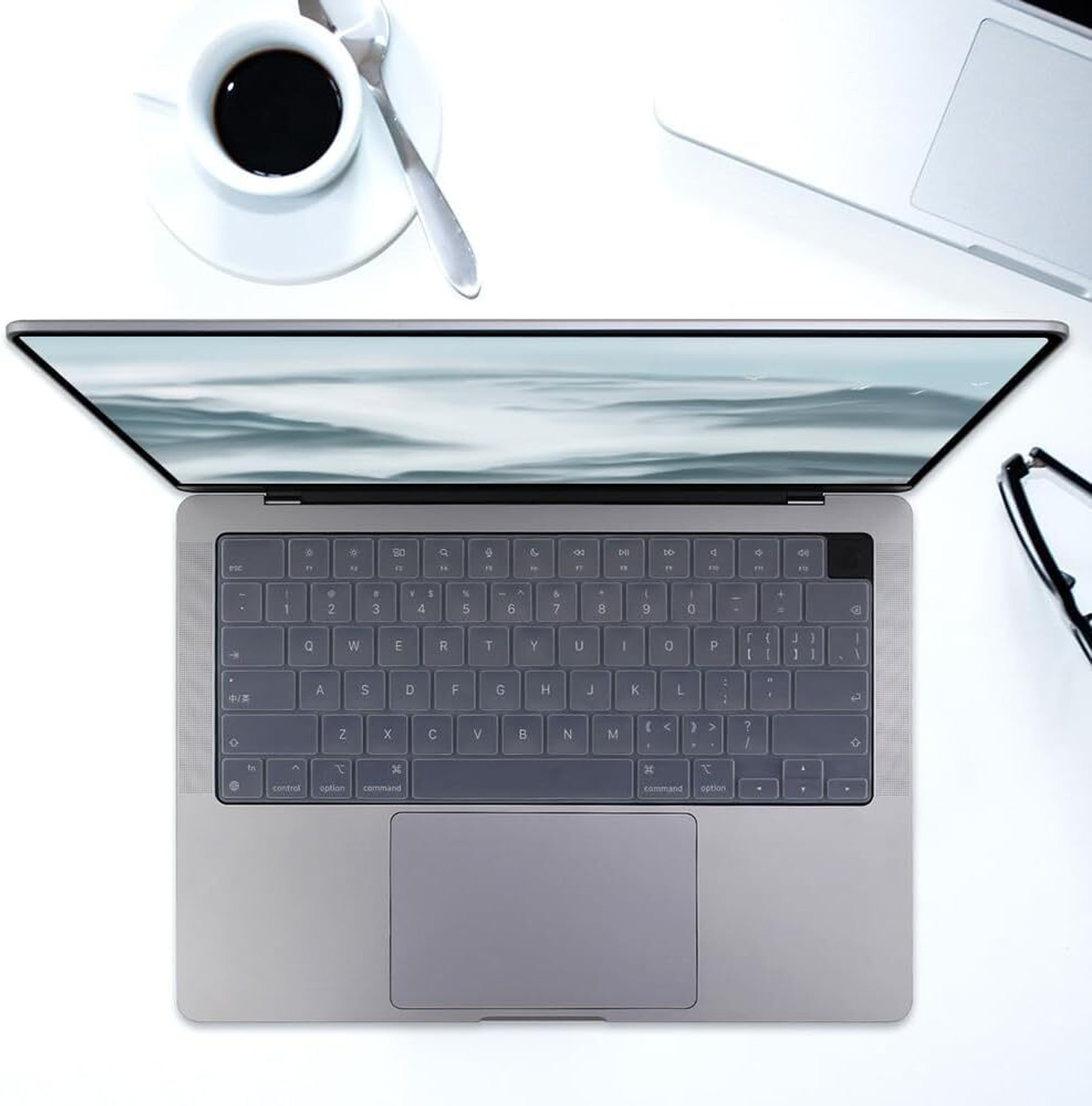 Image of oaky Protector for 2021-2024 Release MacBook Air 13.6 inch, MacBook Air 15.3 inch MacBook Air Keyboard Skin