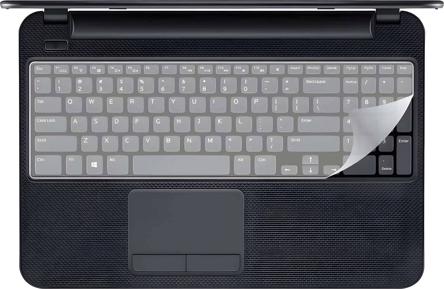 Image of Abarro keyboard protection silicion sheet keybord Keyboard Skin (White)