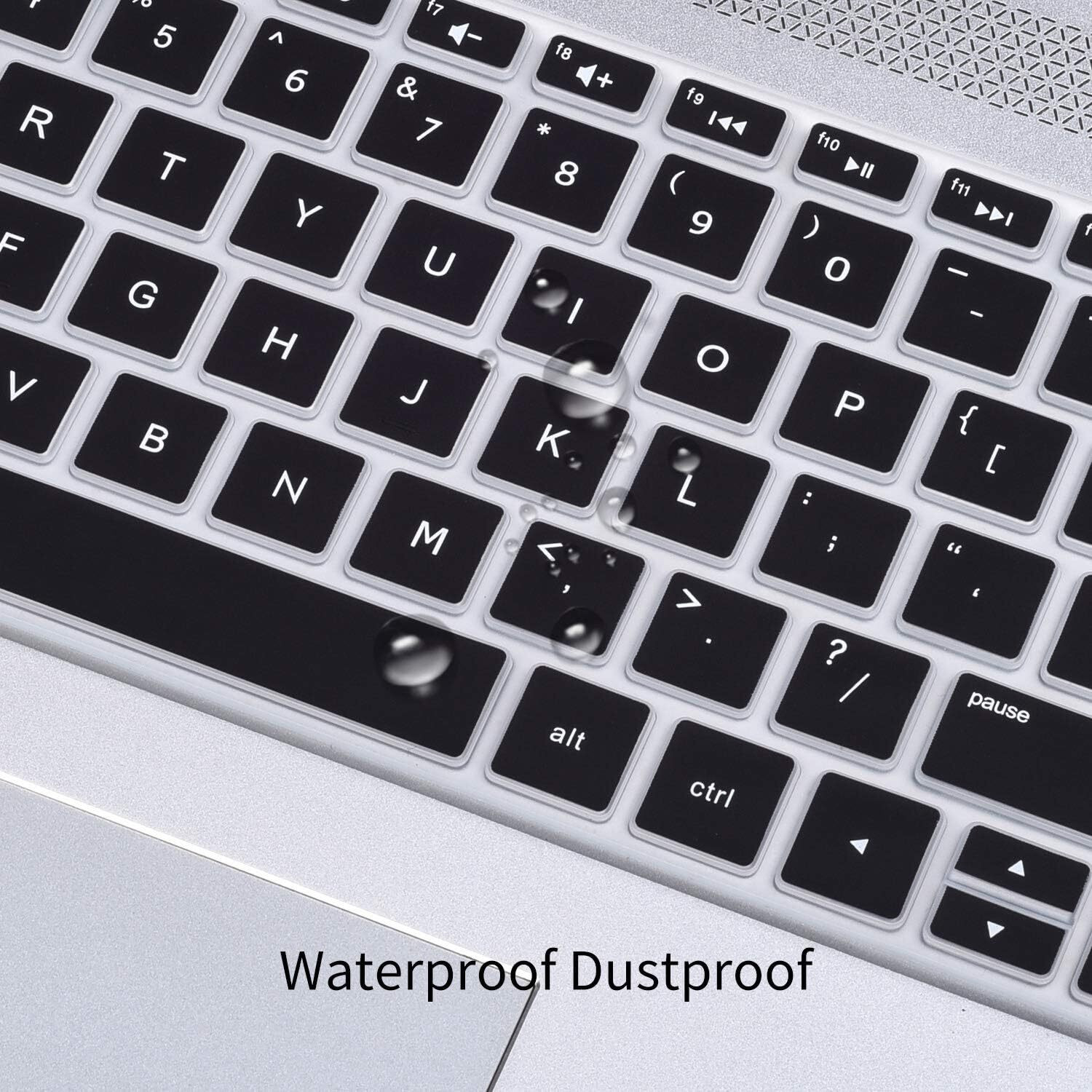 Image of Saco Dust Cover Keyboard Protector Skin for HP Pavilion Gaming 15-ec2146AX, 15-Ec2048Ax Series Laptop 15.6 Inch Laptop Keyboard Skin