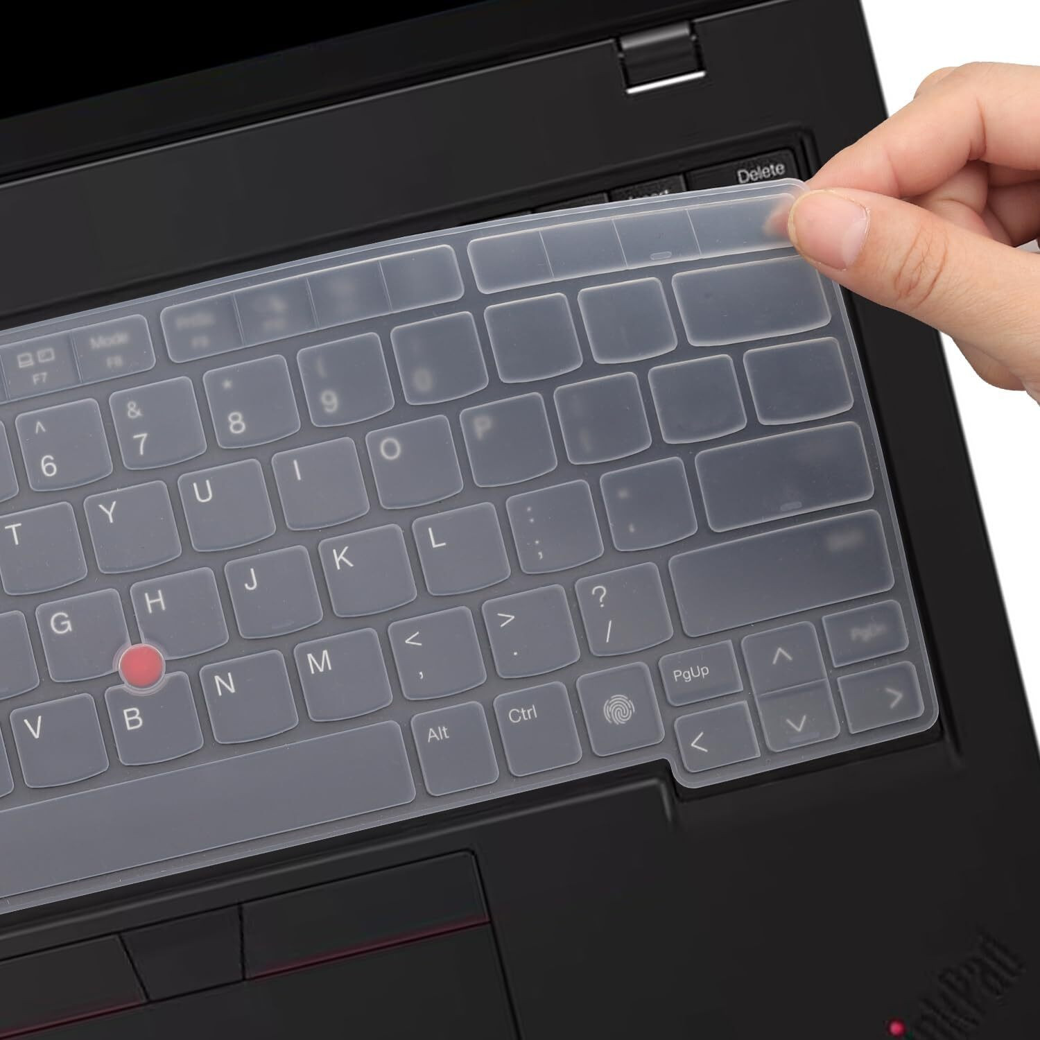 Image of RAYA Silicone Keyboard Cover for Lenovo Thinkpad E14 (Gen7) Thinkpad L14 (Gen6) Thinkpad T14 (Gen5 / Gen6) Thinkpad P14s (Gen5 / Gen6) Laptops Keyboard Skin