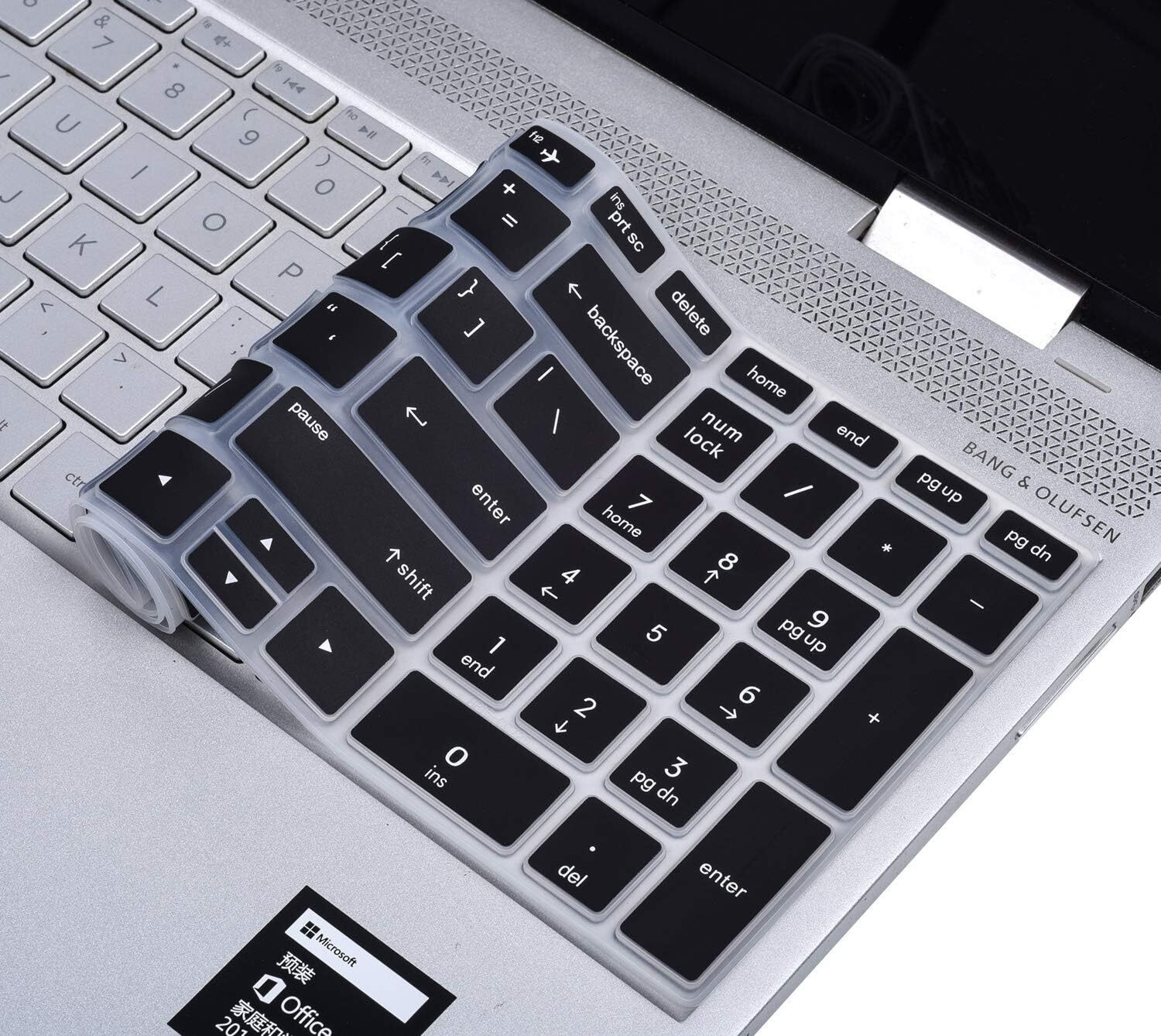 Image of Saco Dust Cover Keyboard Protector Skin for HP Pavilion Gaming 15-ec2146AX, 15-Ec2048Ax Series Laptop 15.6 Inch Laptop Keyboard Skin