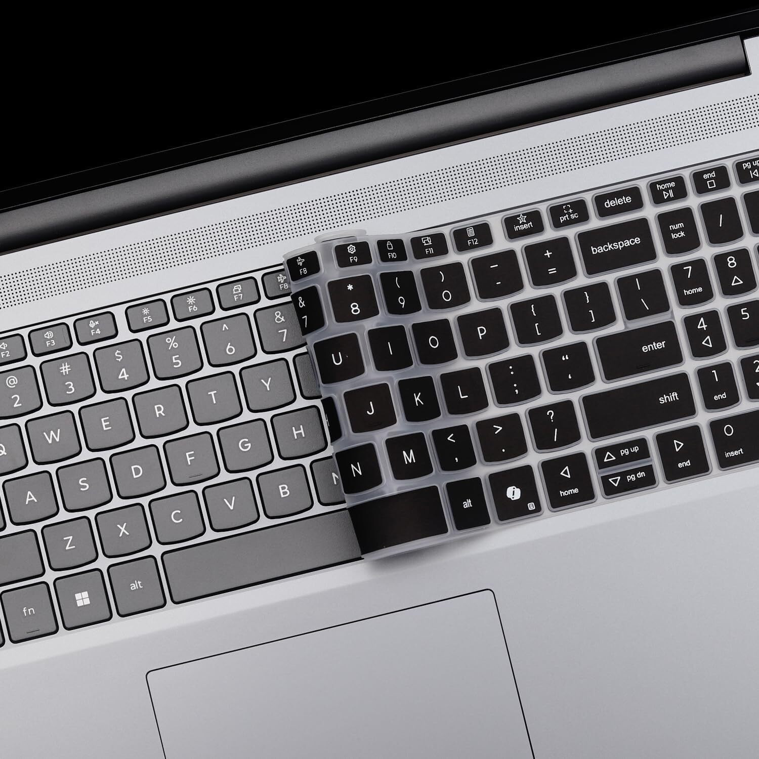Image of RAYA Silicone Keyboard Cover for Ideapad Slim 3 /3i Gen10 and Ideapad Slim 5 /5i Gen10 15inch and 16inch Laptops [ Will NOT FIT for ideapad Pro Models ] Keyboard Skin