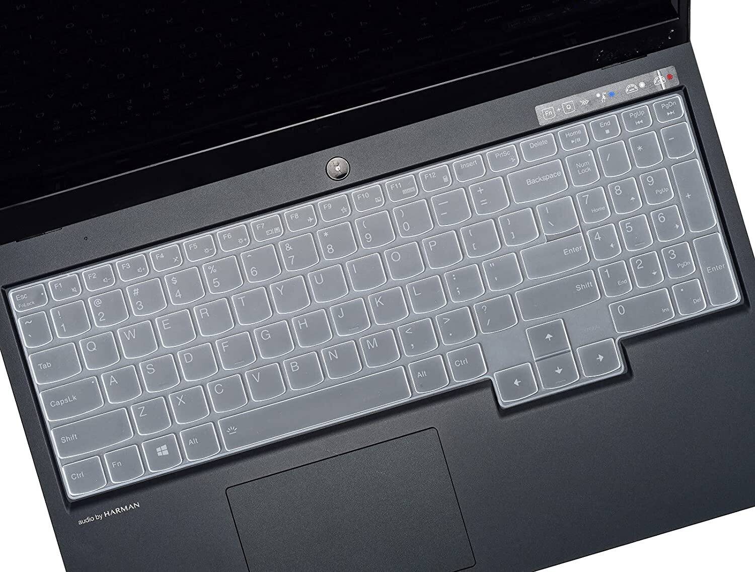 RAYA Silicone Keyboard Cover for Lenovo Legion 5 / Legion 5i Pro gaming laptops | Lenovo Legion Slim 7 / Legion Slim 7i & Lenovo ideapad Gaming 3 Gaming Laptop Keyboard Skin