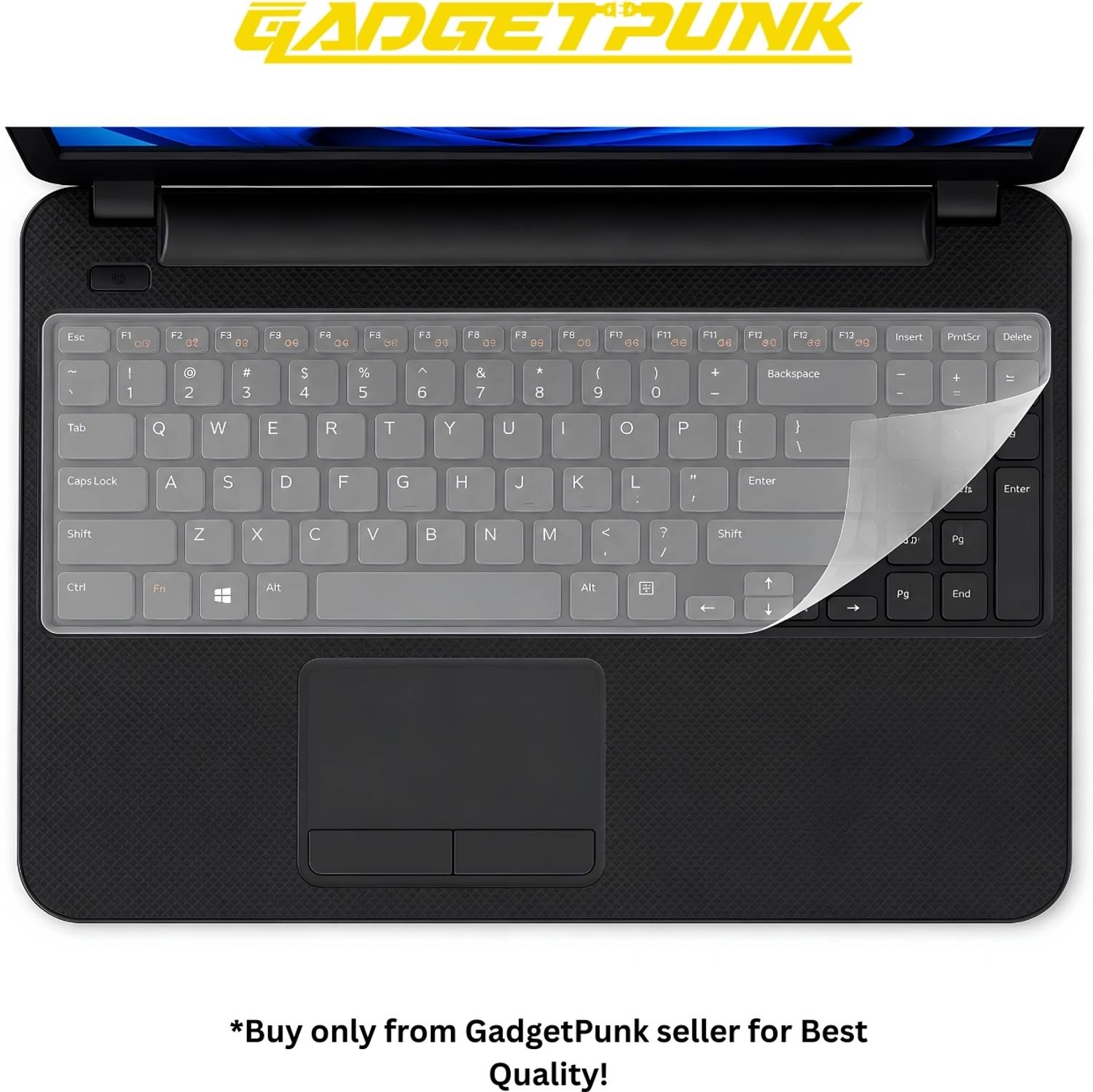 Gadgetpunk Silicon Keyboard Cover For 15.6Inch Universal 15.6 Inch Laptops Keyboard Skin deal from flipkart
