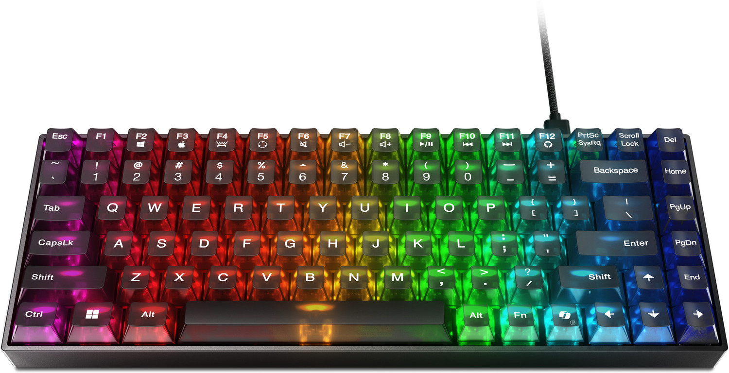 Image of Lenovo K510 Wired USB Standard Gaming Keyboard Compatible with Desktop, Laptop, Mac