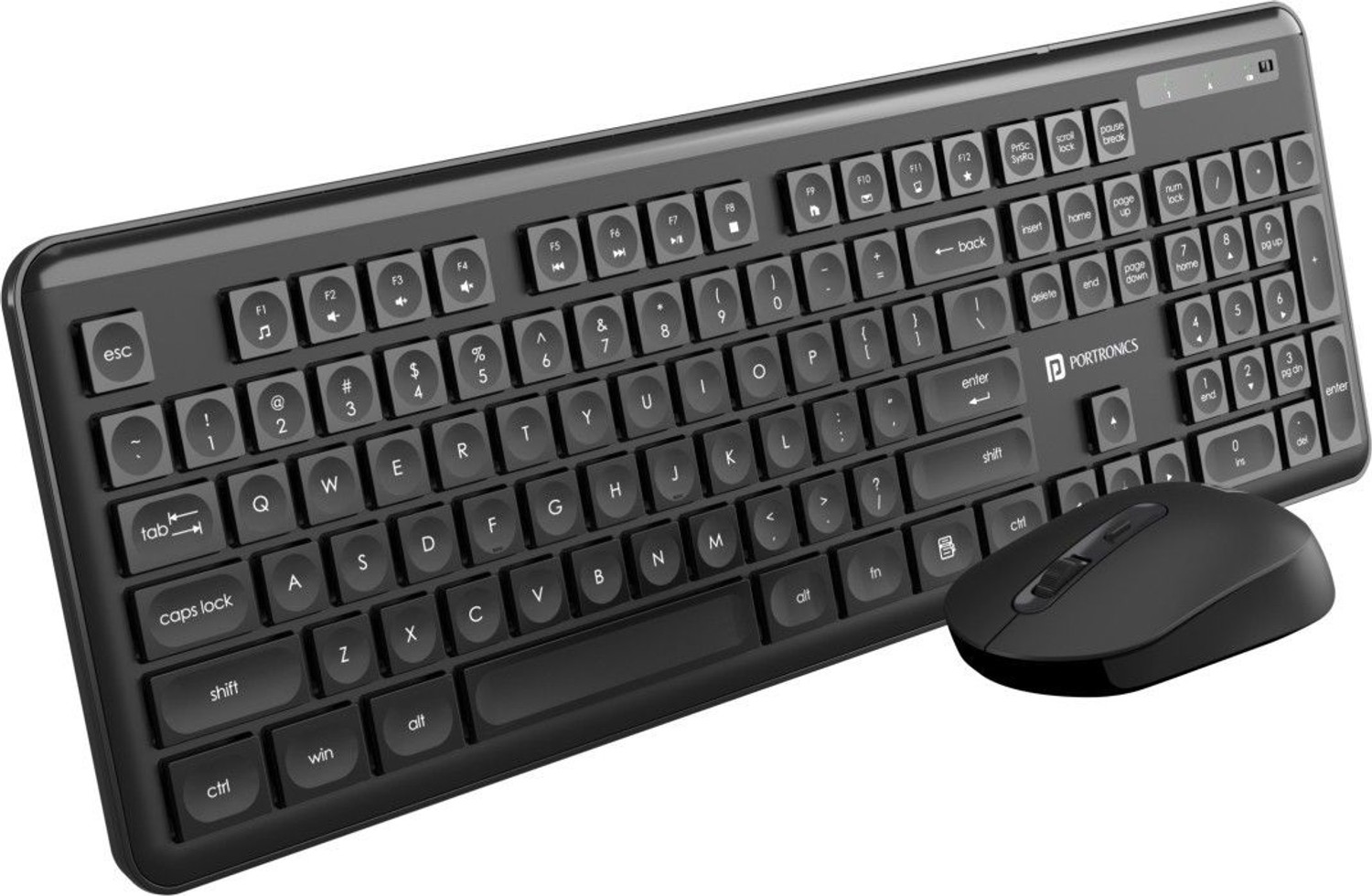Image of Portronics Key4 Wireless Standard Laptop Keyboard Compatible with Laptop