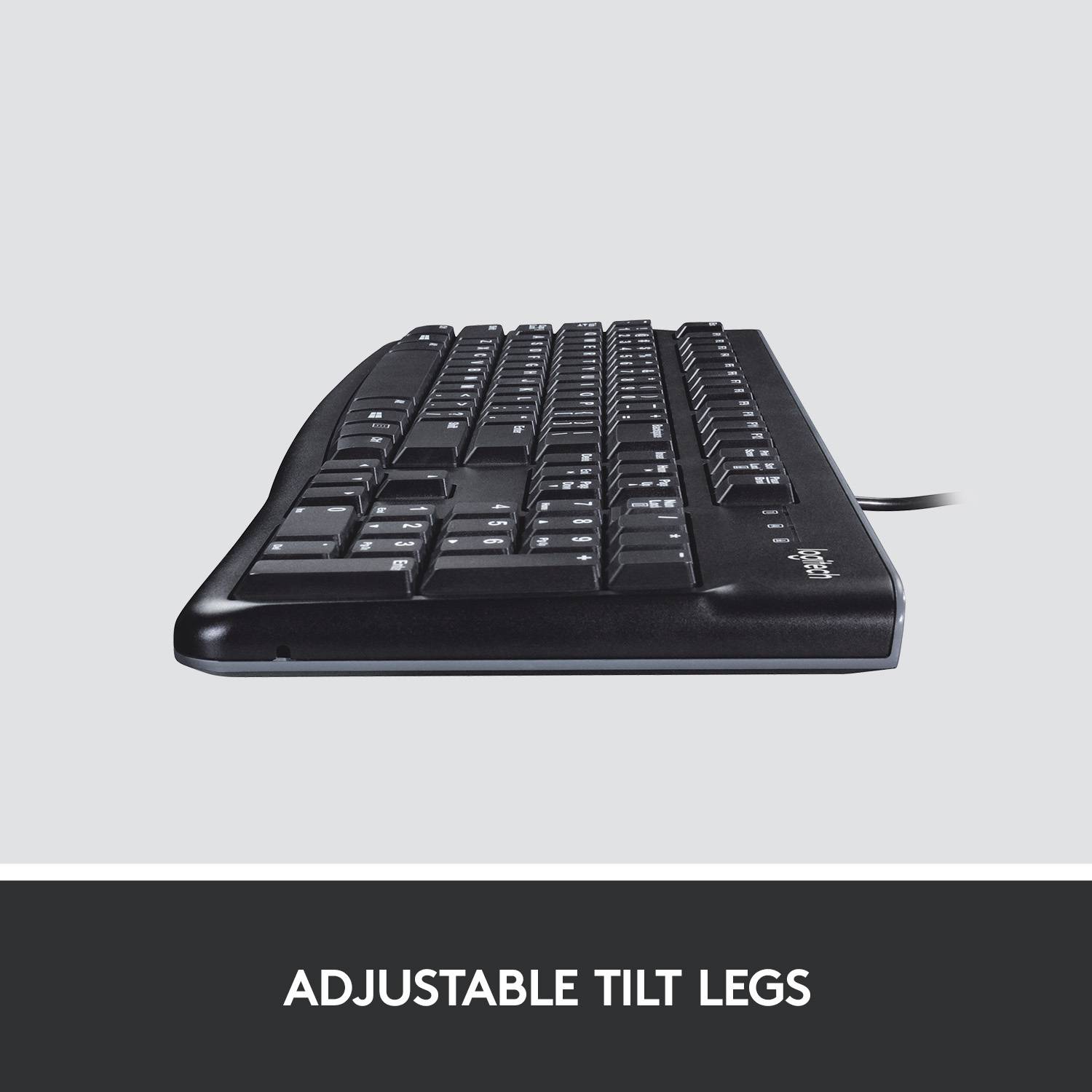 Logitech K120 Full-Size Spill-Resistant Keyboard - Image 4