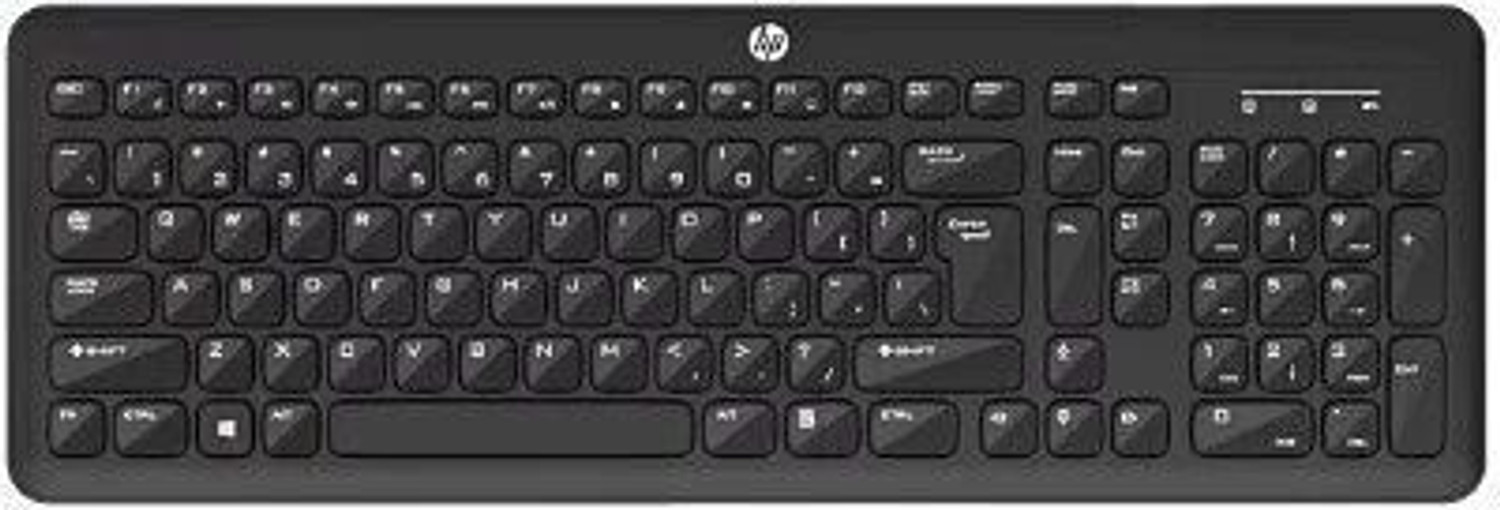Image of HP KM260 Wireless Mouse and Keyboard Combo Wireless Standard Desktop Keyboard Compatible with Desktop, Laptop, Mac