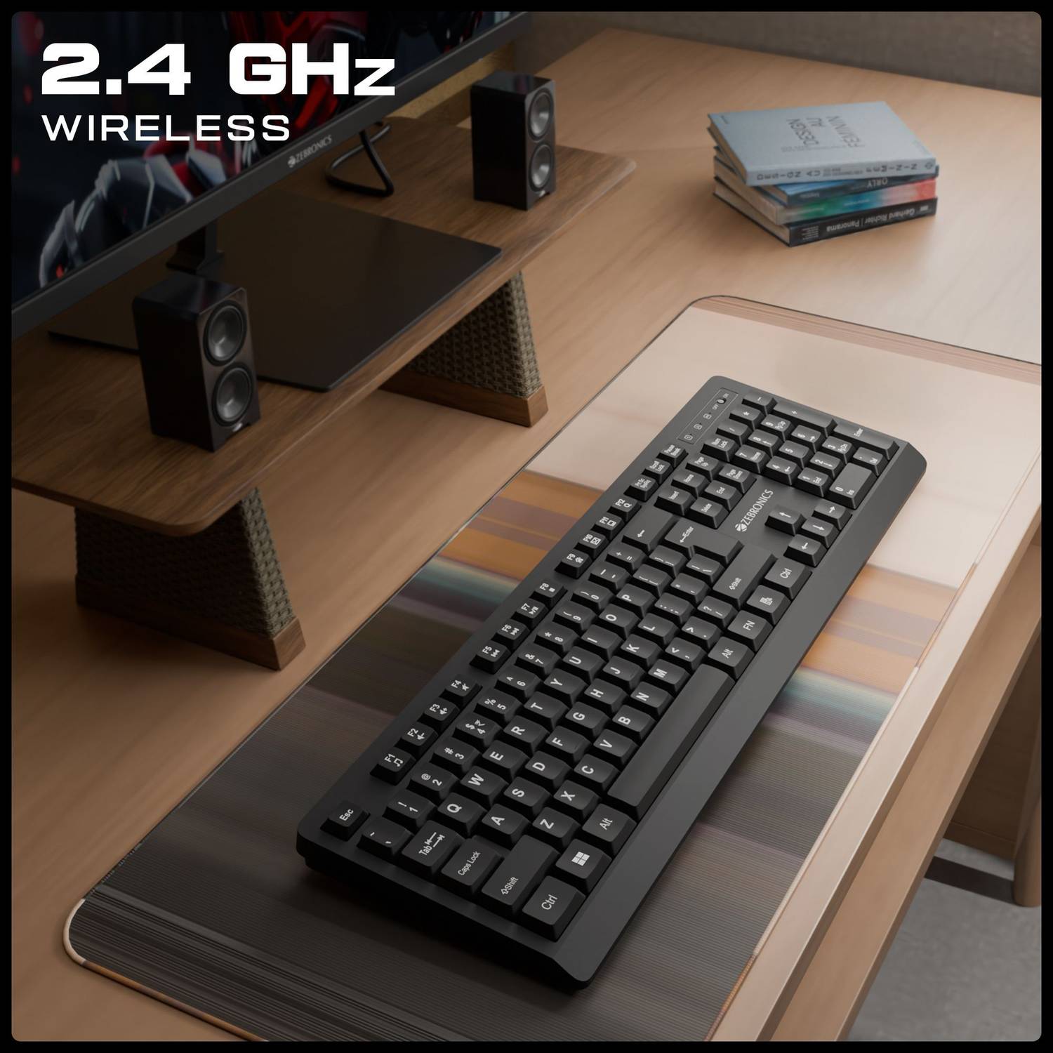 ZEBRONICS Zeb-Companion 116-K Wireless Keyboard - Image 2