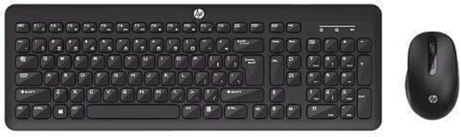 Image of HP KM260 Wireless Mouse and Keyboard Combo Wireless Standard Desktop Keyboard Compatible with Desktop, Laptop, Mac