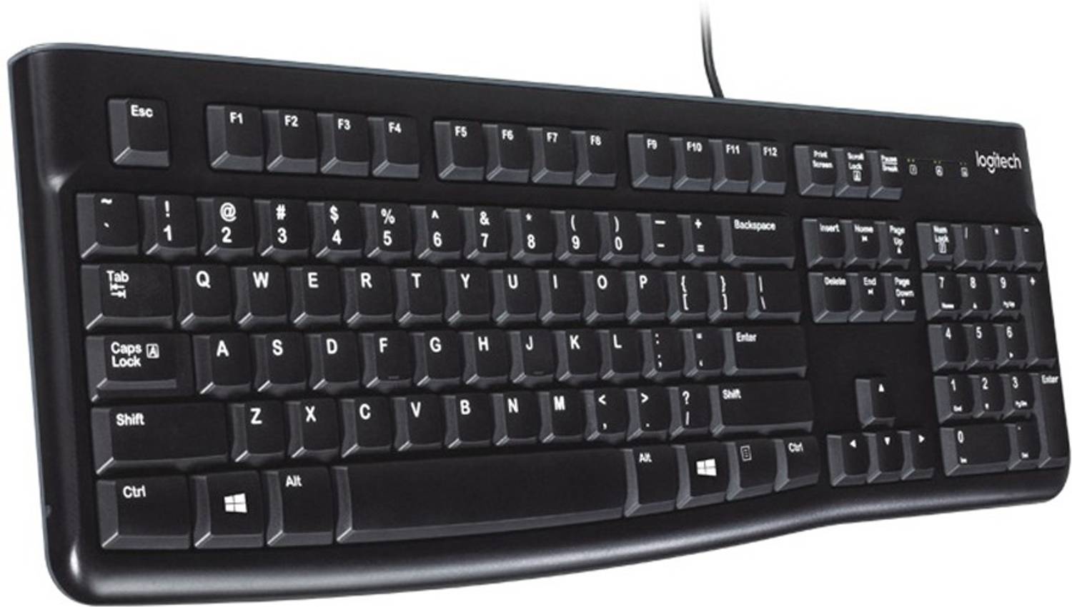 Logitech LogitechK120 Wired USB Standard Desktop Keyboard Compati