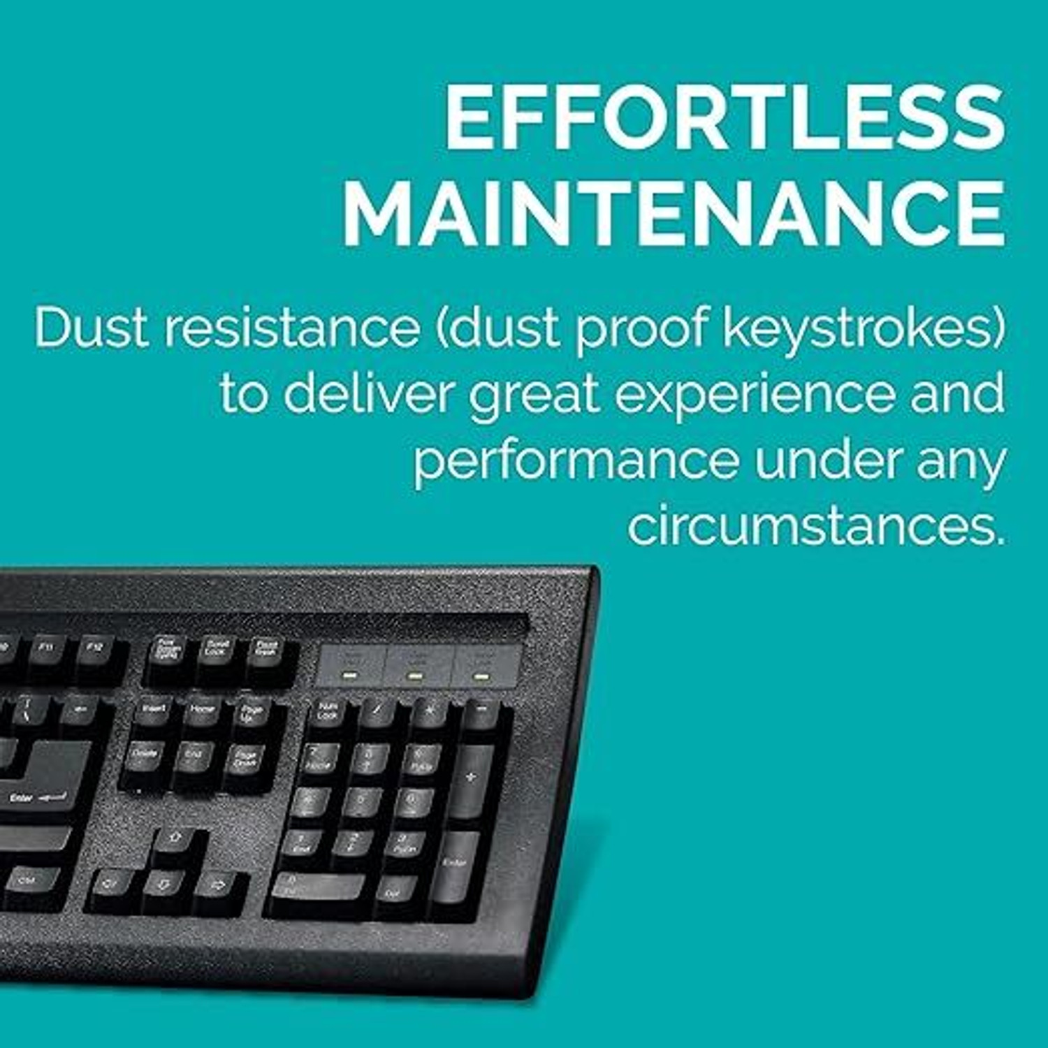 Image of ROSSPIRE TVS Gold Mechanical Wired Keyboard with 104 key layout || Without Orignal Box || Wired USB Standard Laptop Keyboard Compatible with Desktop, Laptop, Mac