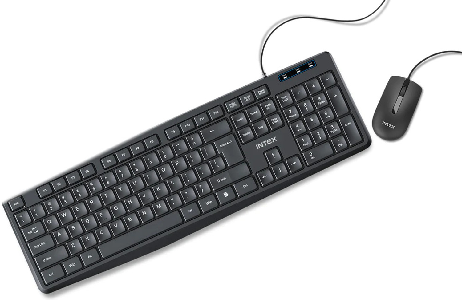 Intex IT-KB332 Genie USB Keyboard & Mouse Combo Wired USB Standard