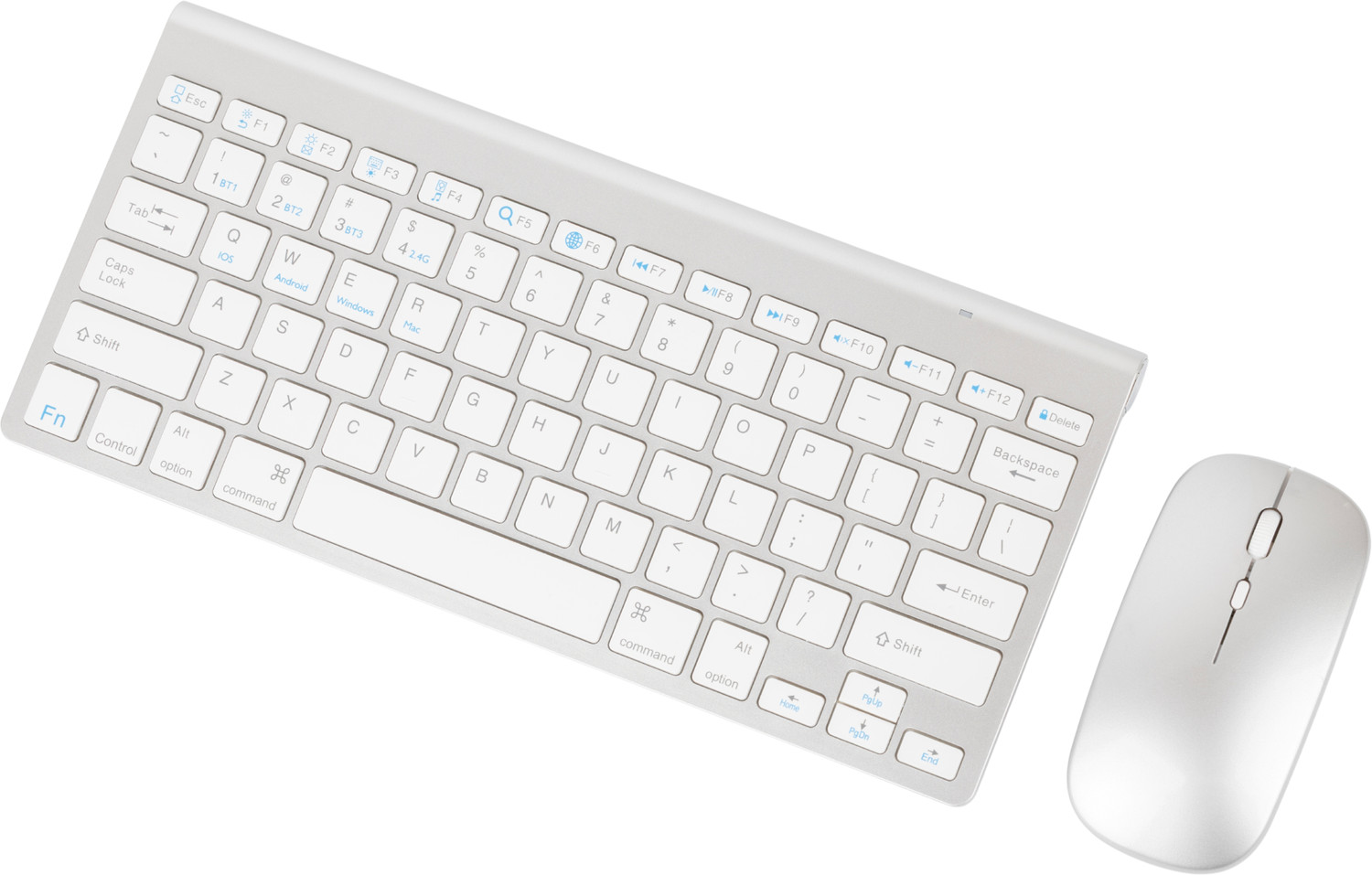 Image of TRIVYOM Wireless keyboard and mouse,USB Slim Wireless Keyboard Mouse with Numeric Keypad Wireless Standard Desktop Keyboard Compatible with Desktop, Laptop, Mac, Tablet