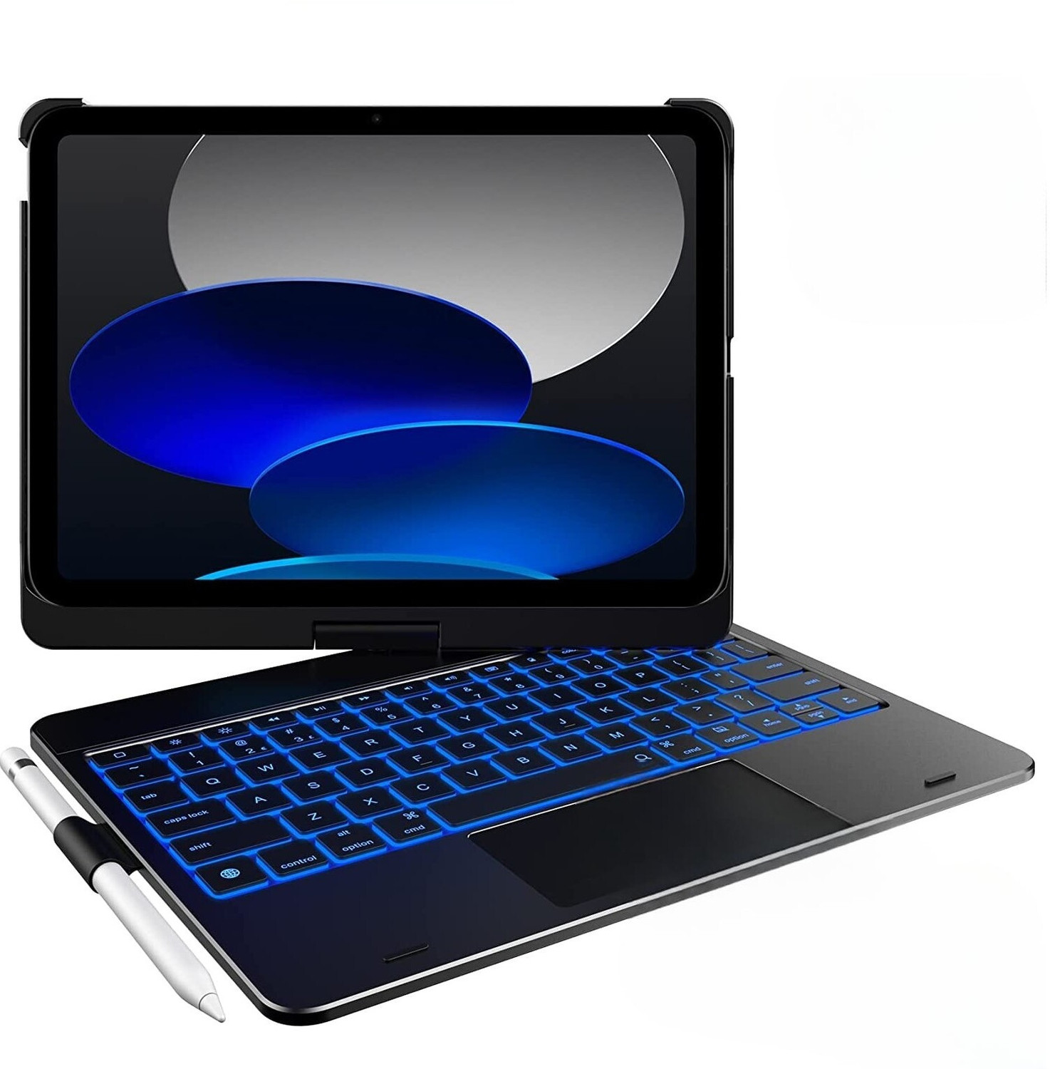 Image of Typecase Flexbook Touch for iPad A16 (11th Gen, 2025) & 10th Gen Bluetooth Standard Tablet Keyboard Compatible with iPad