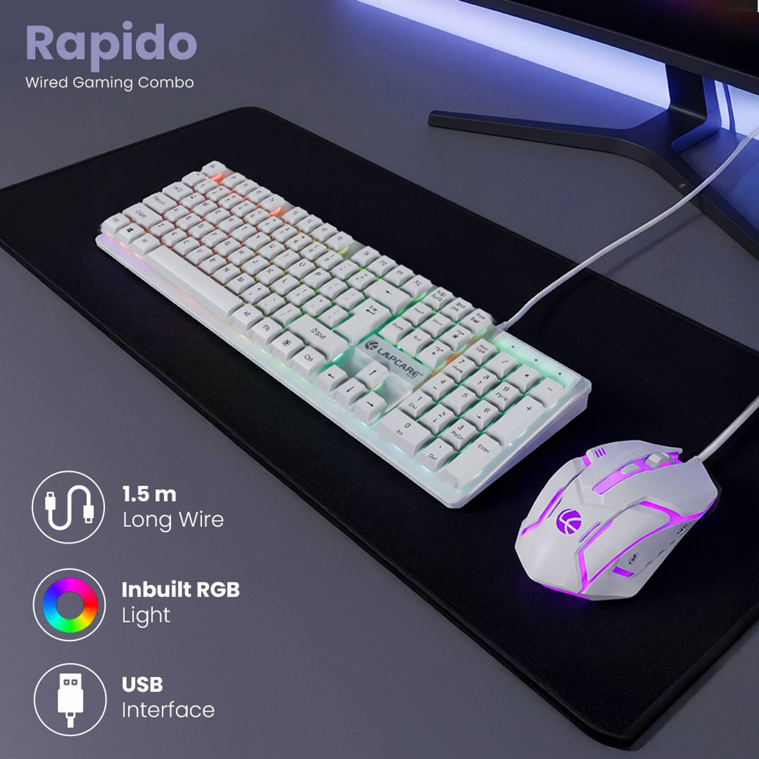 LAPCARE LGC-213 Wired USB Keyboard - Image 2
