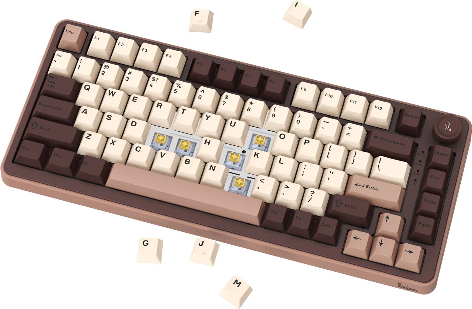 FINGERS Lethal-GK1 Wired Gaming Keyboard - Image 1