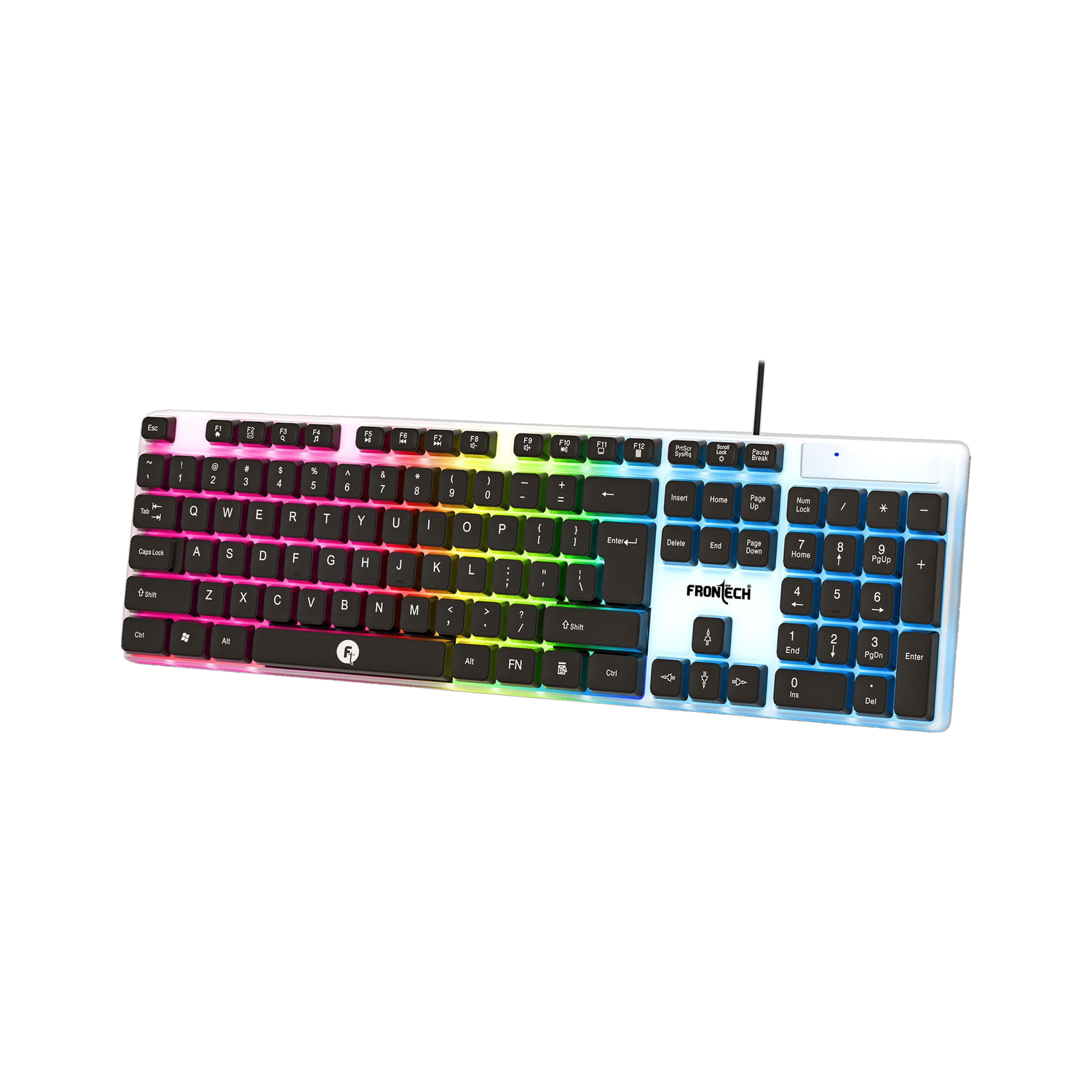 Frontech KB-0042 Wired RGB Keyboard - Image 1