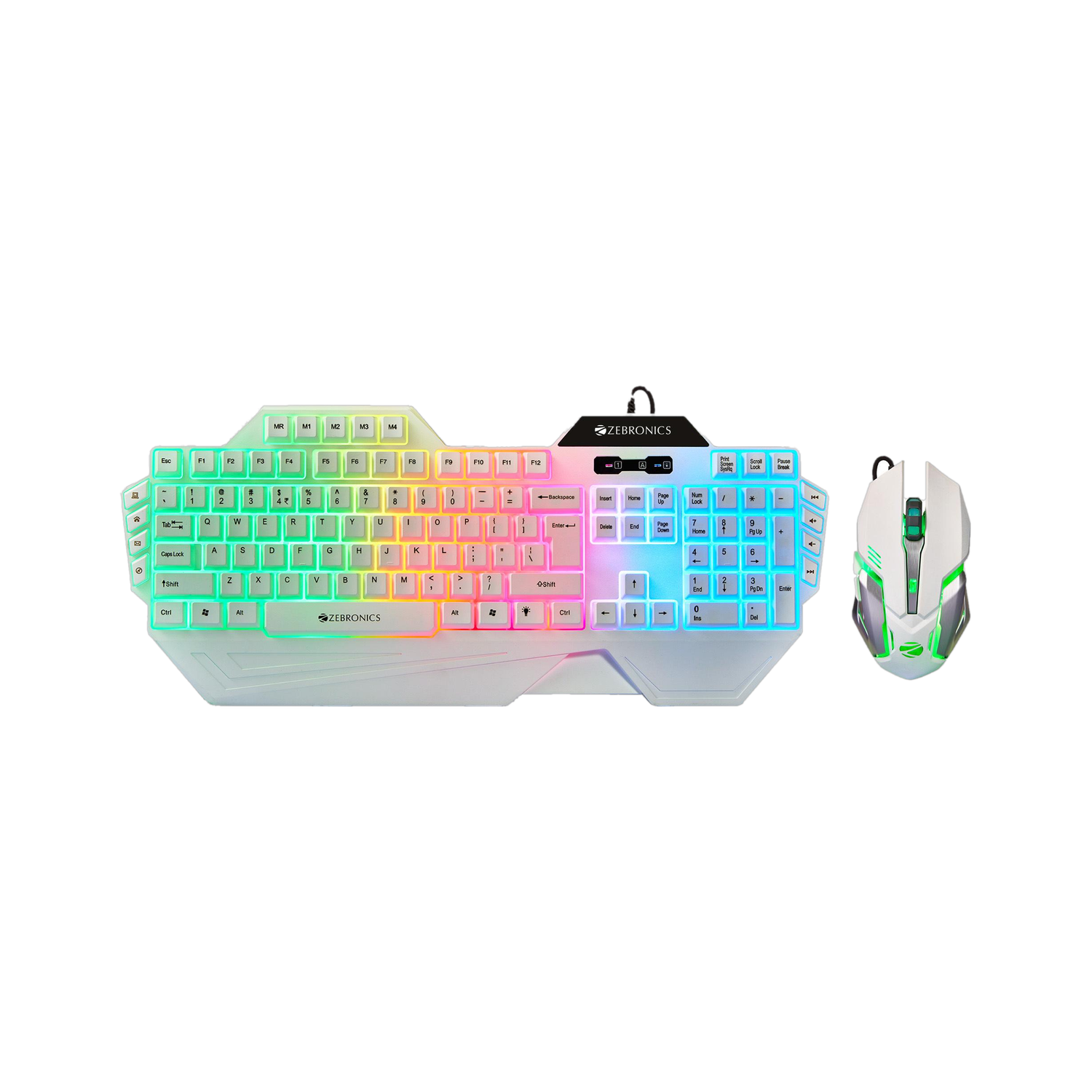 ZEBRONICS Zeb-Optimus Wired USB Gaming Keyboard - Image 1