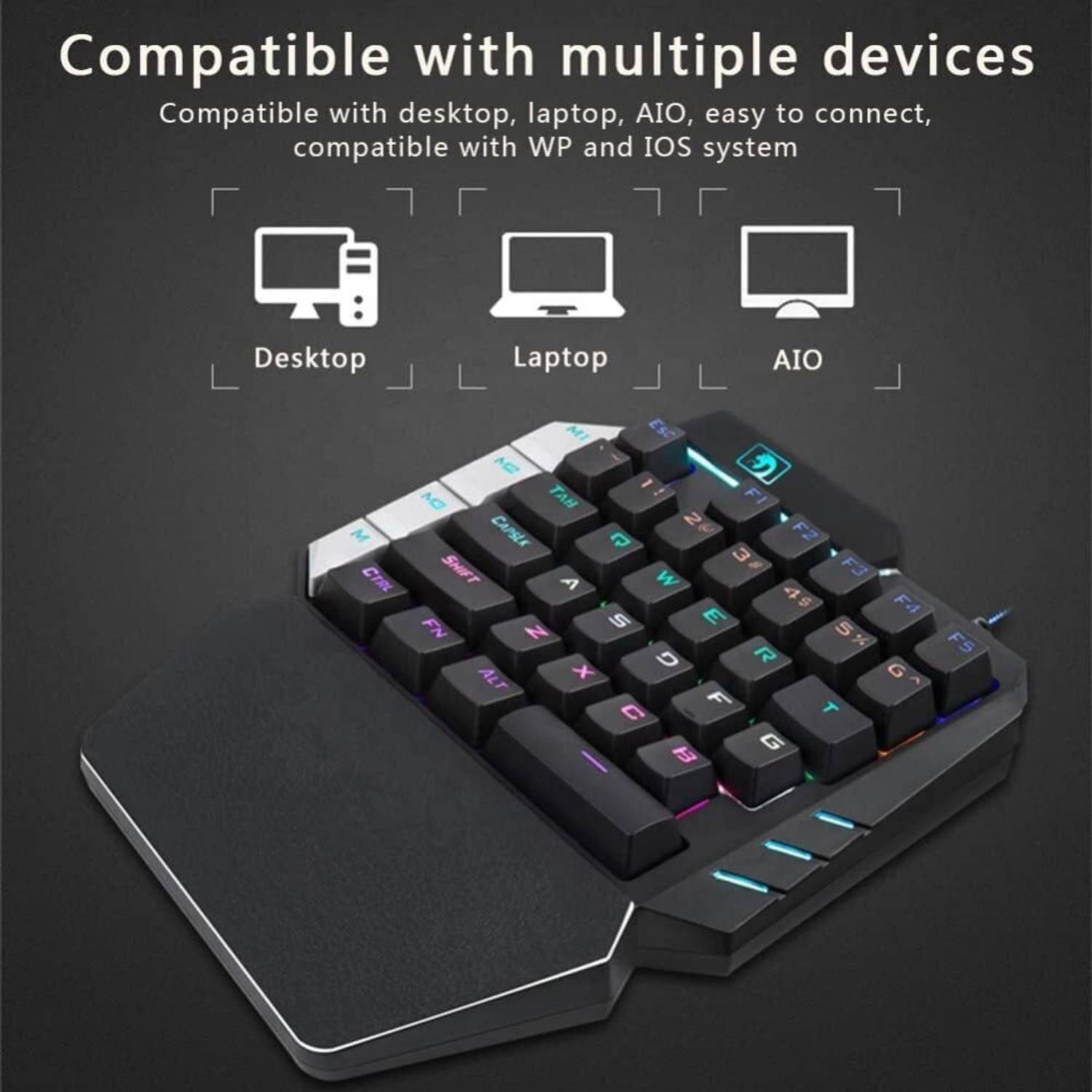 BCG Bluetooth Gaming Keyboard Mouse Combo - Image 4