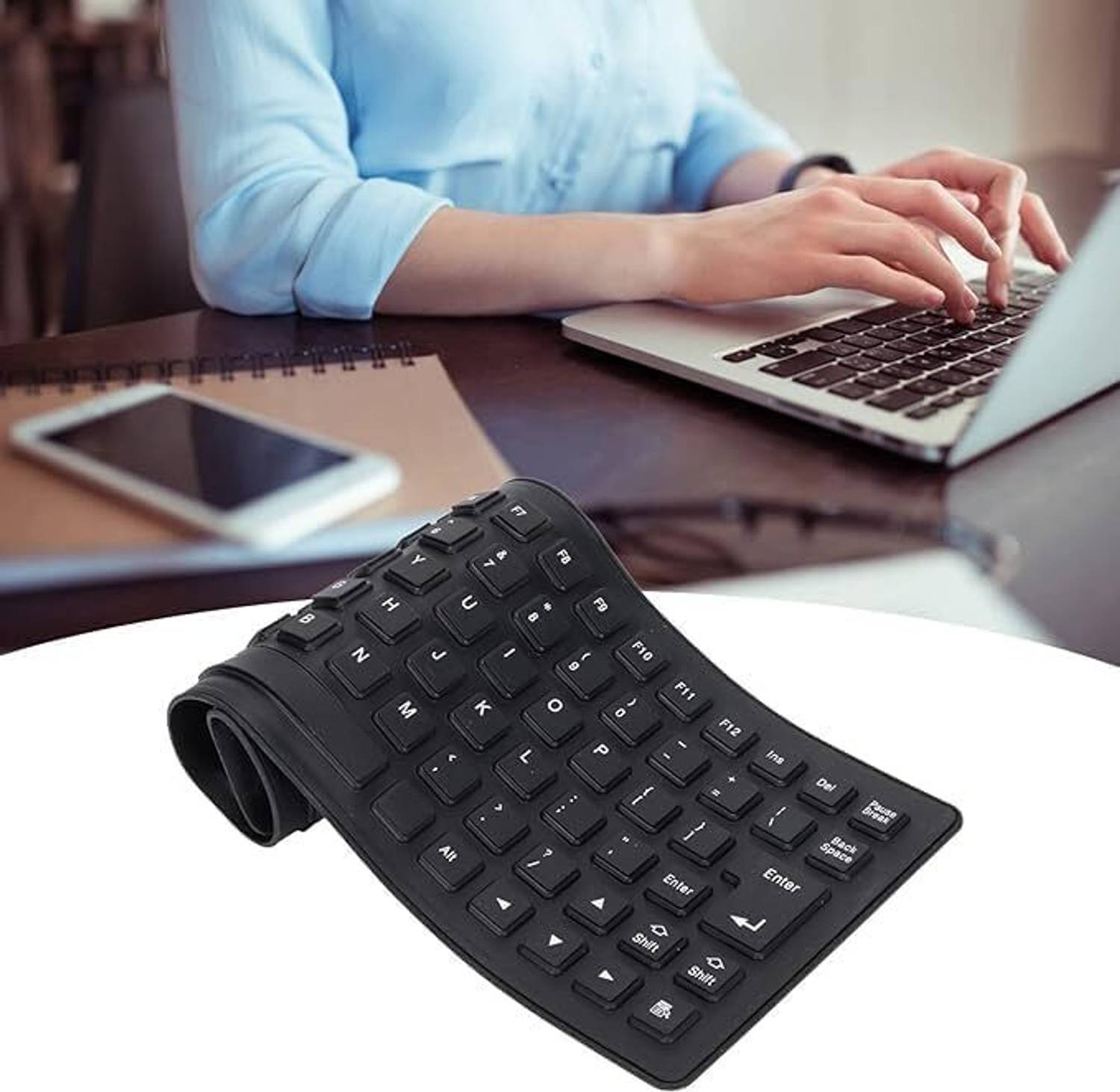 HNG USB-KB-FLEX01 Wired USB Keyboard - Image 5