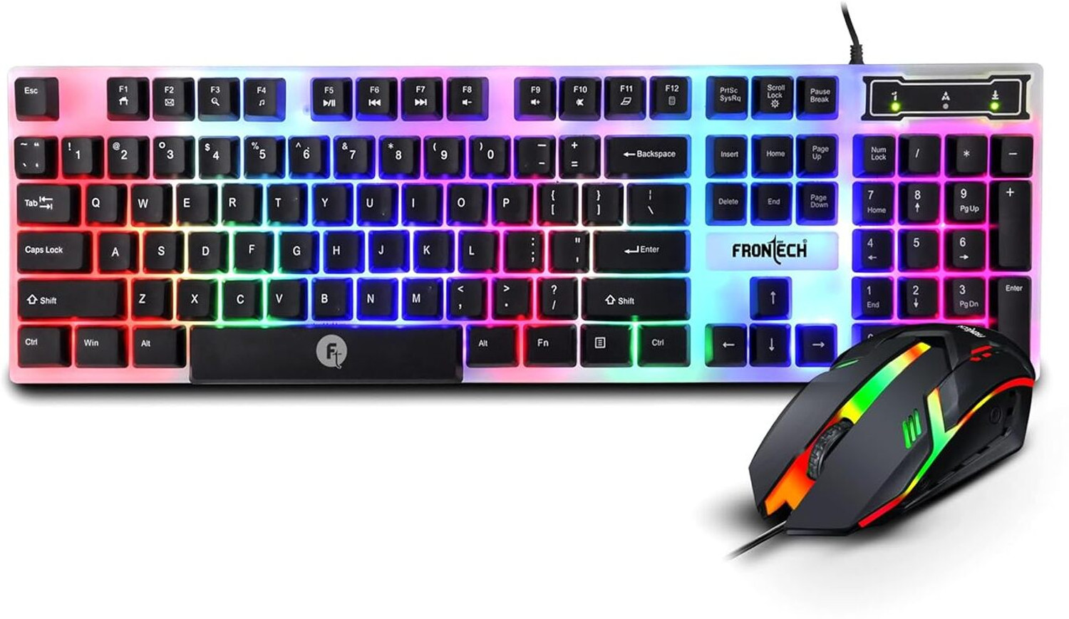 Image of Groovimuzic GAMING Core i5 (8 GB DDR3 /256 GB SSD /Windows 10 Home /18.5 Inch Screen /GAMING KEYBOARD AND MOUSE /MSO /WIFI DONGLE) with MS Office