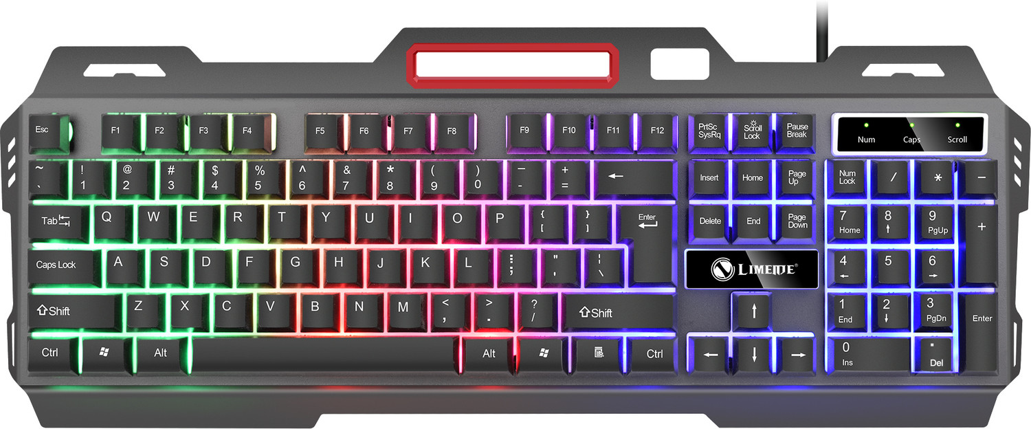 Image of ENTWINO Ninja K19 Wired Gaming Keyboard With Metal Body & Light Wired USB Standard Gaming Keyboard Compatible with Desktop, Laptop, Mac with gaming mode ,stand support,multimedia keys,Model Name