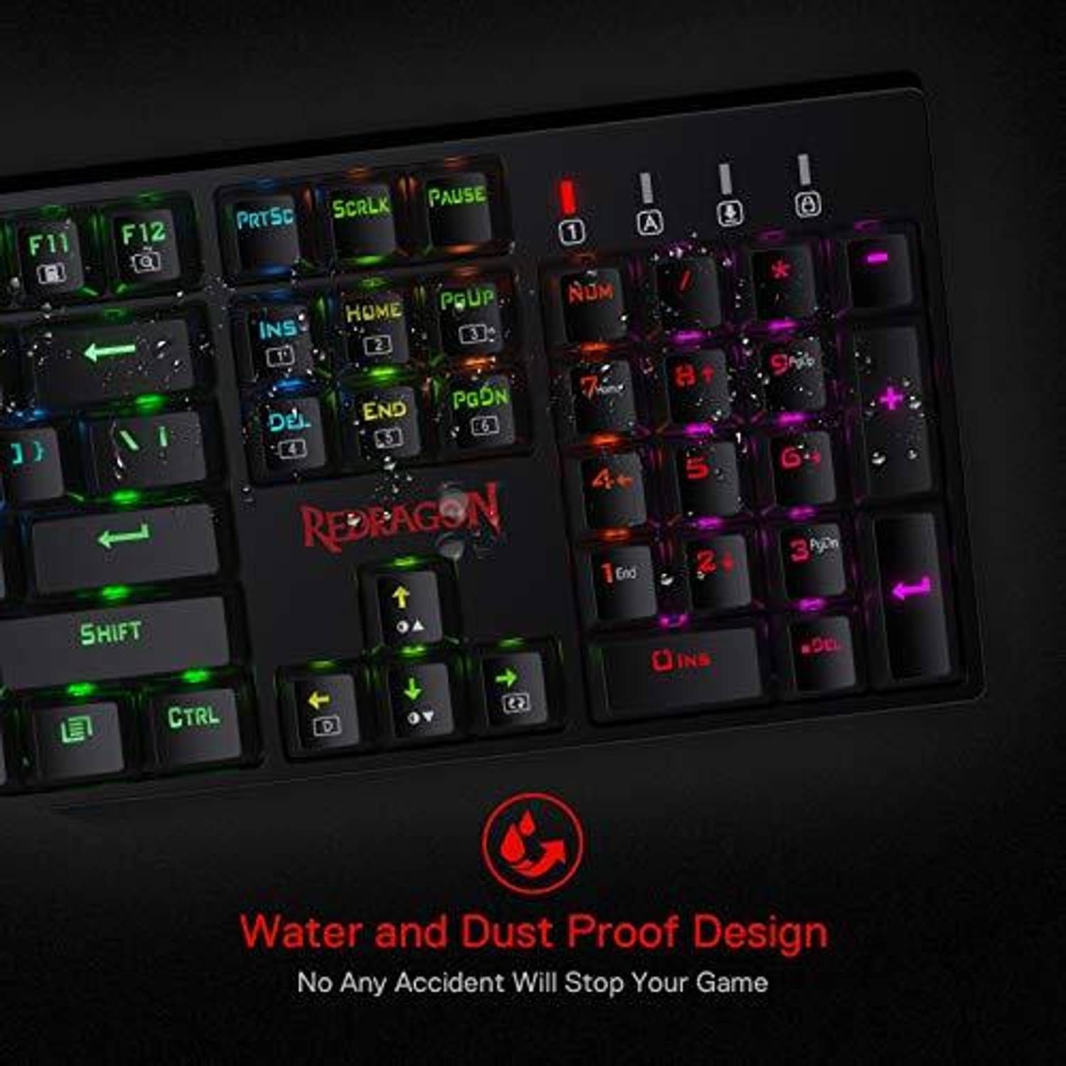 Redragon K582 RGB Bluetooth Gaming Keyboard - Image 2