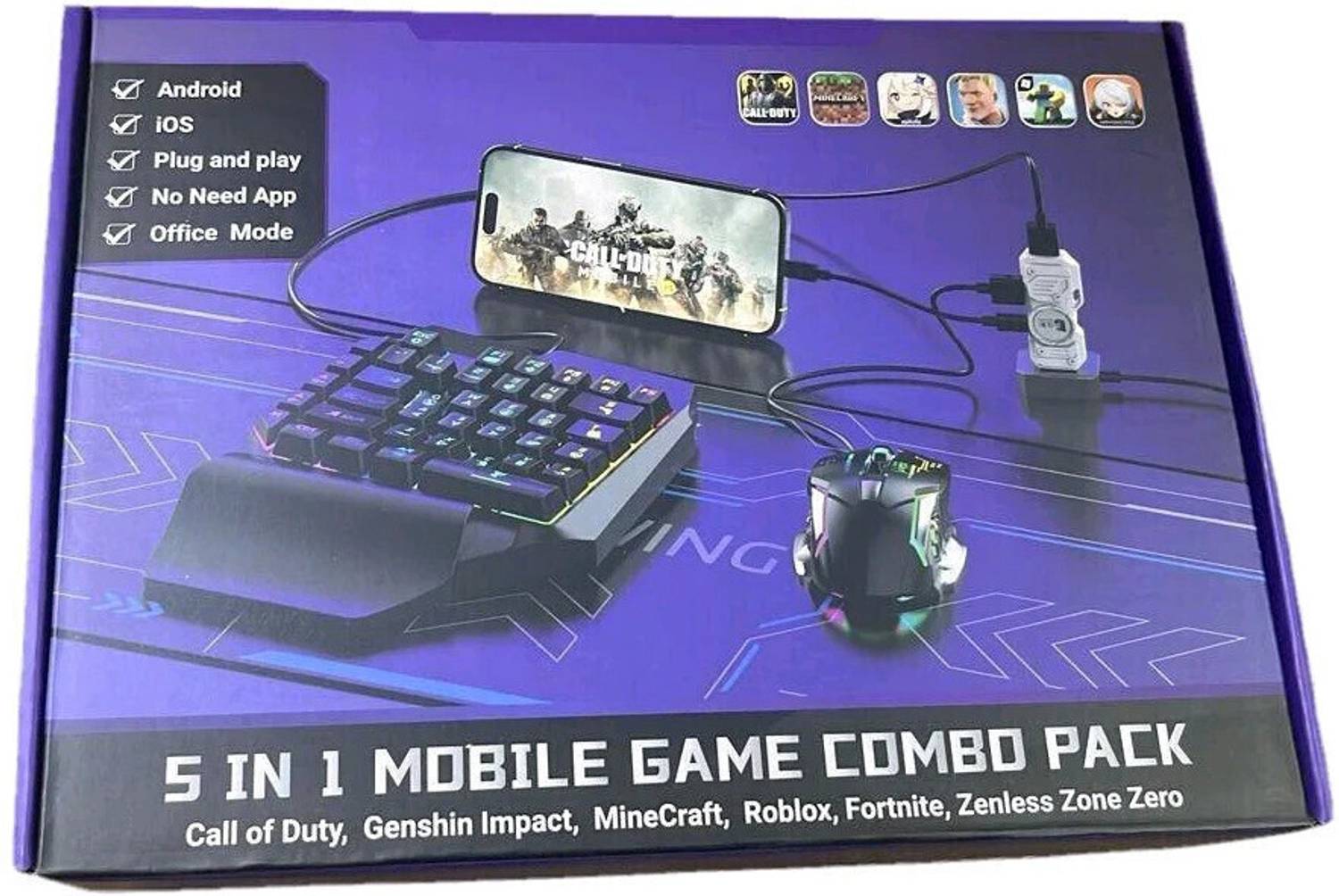 AOKO 5 in 1 Mobile Game Combo Pack - Image 2