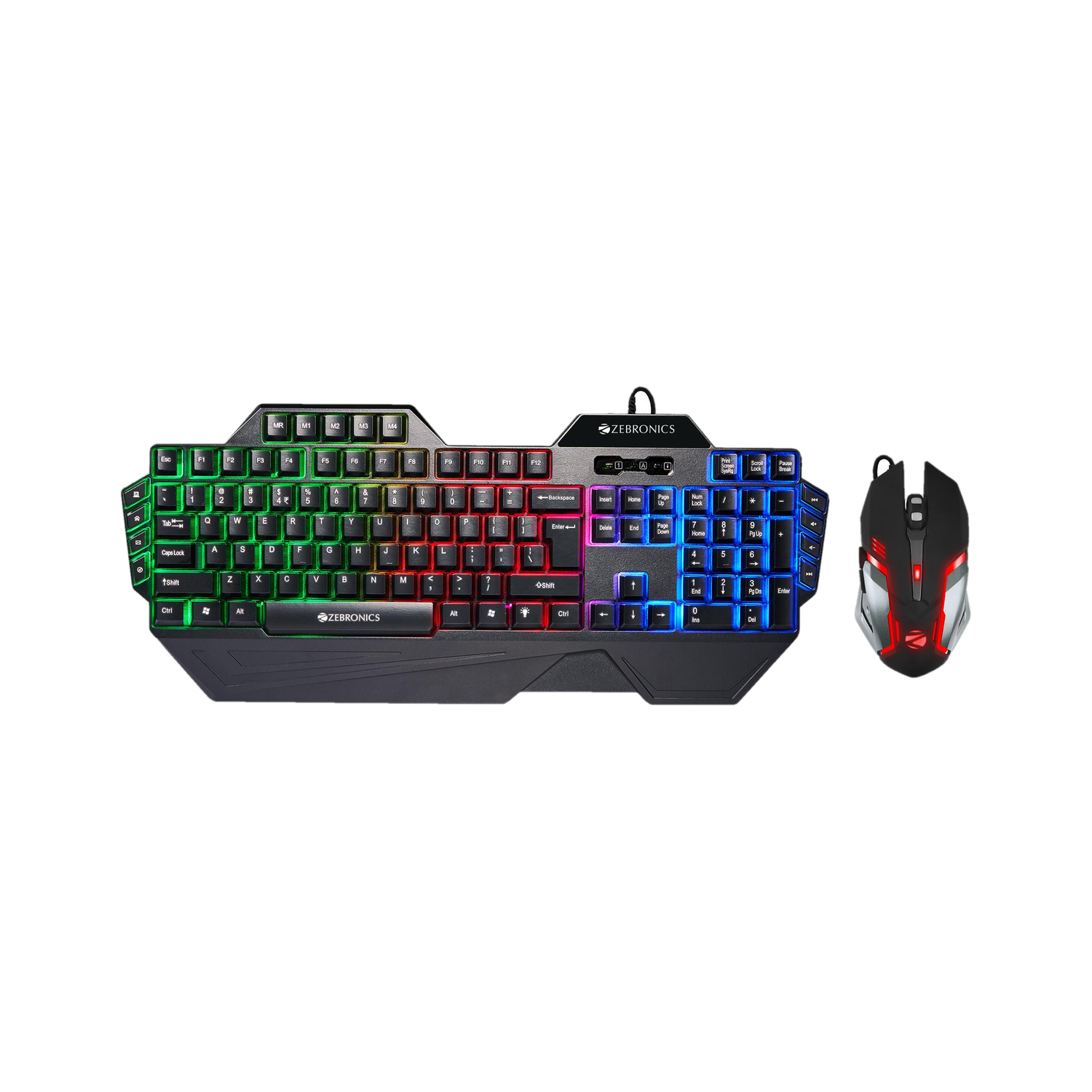 ZEBRONICS Zeb-Optimus (Zeb-KMC 2) Wired USB Standard Gaming Keybo...more deal from flipkart